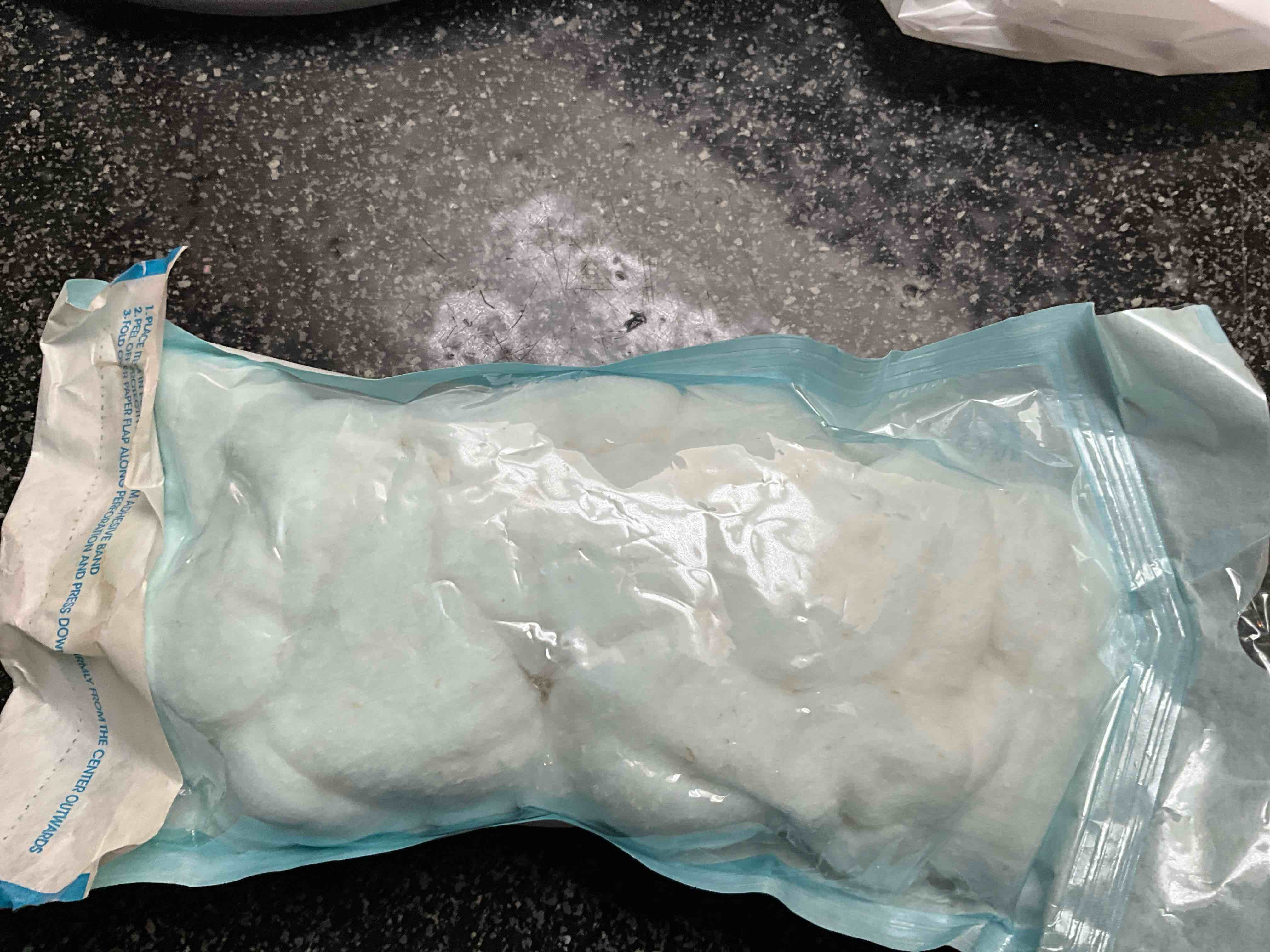 Cotton Balls -  in a self sealing sterile pouch  