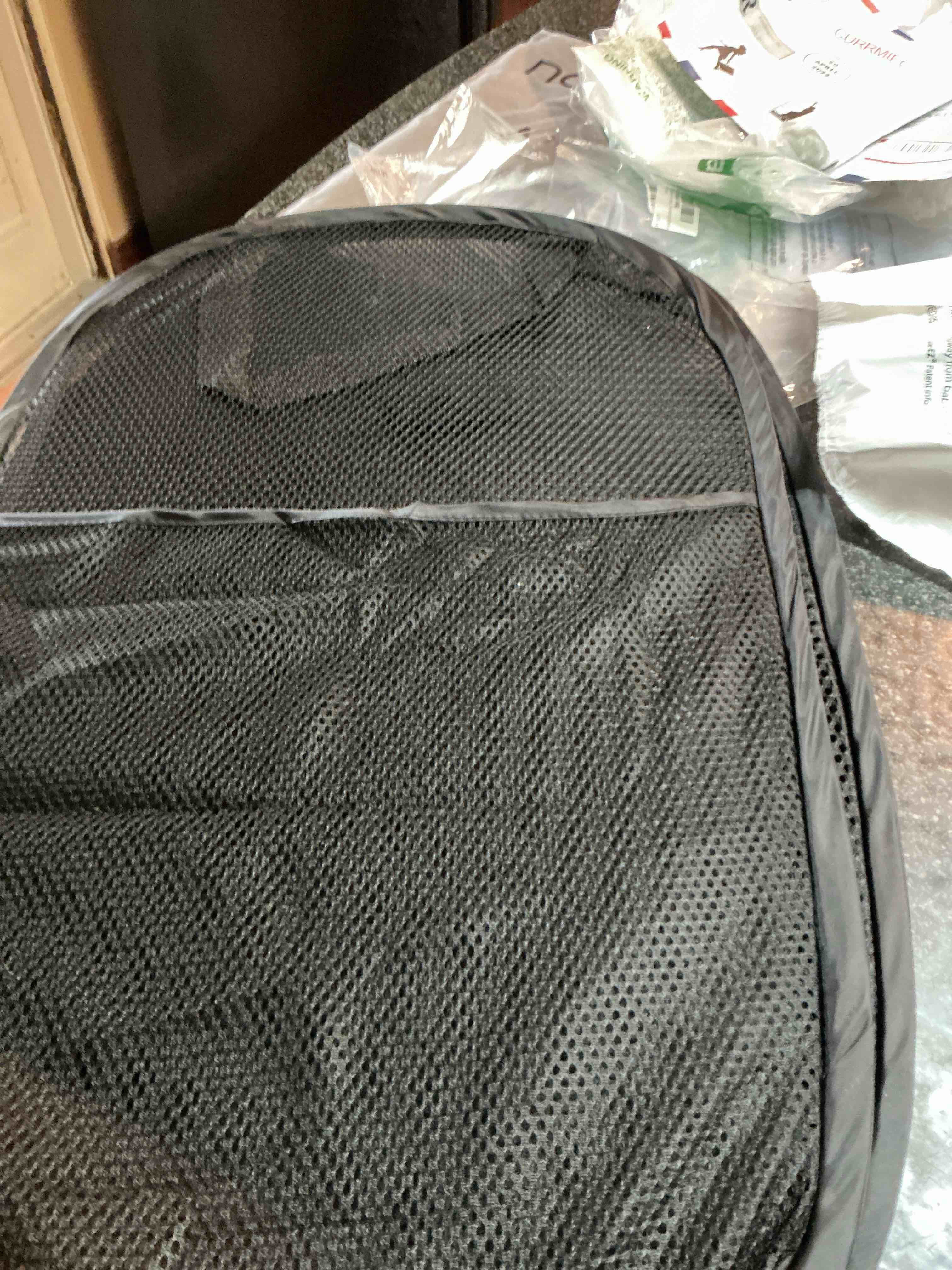Black Laundry Hamper 