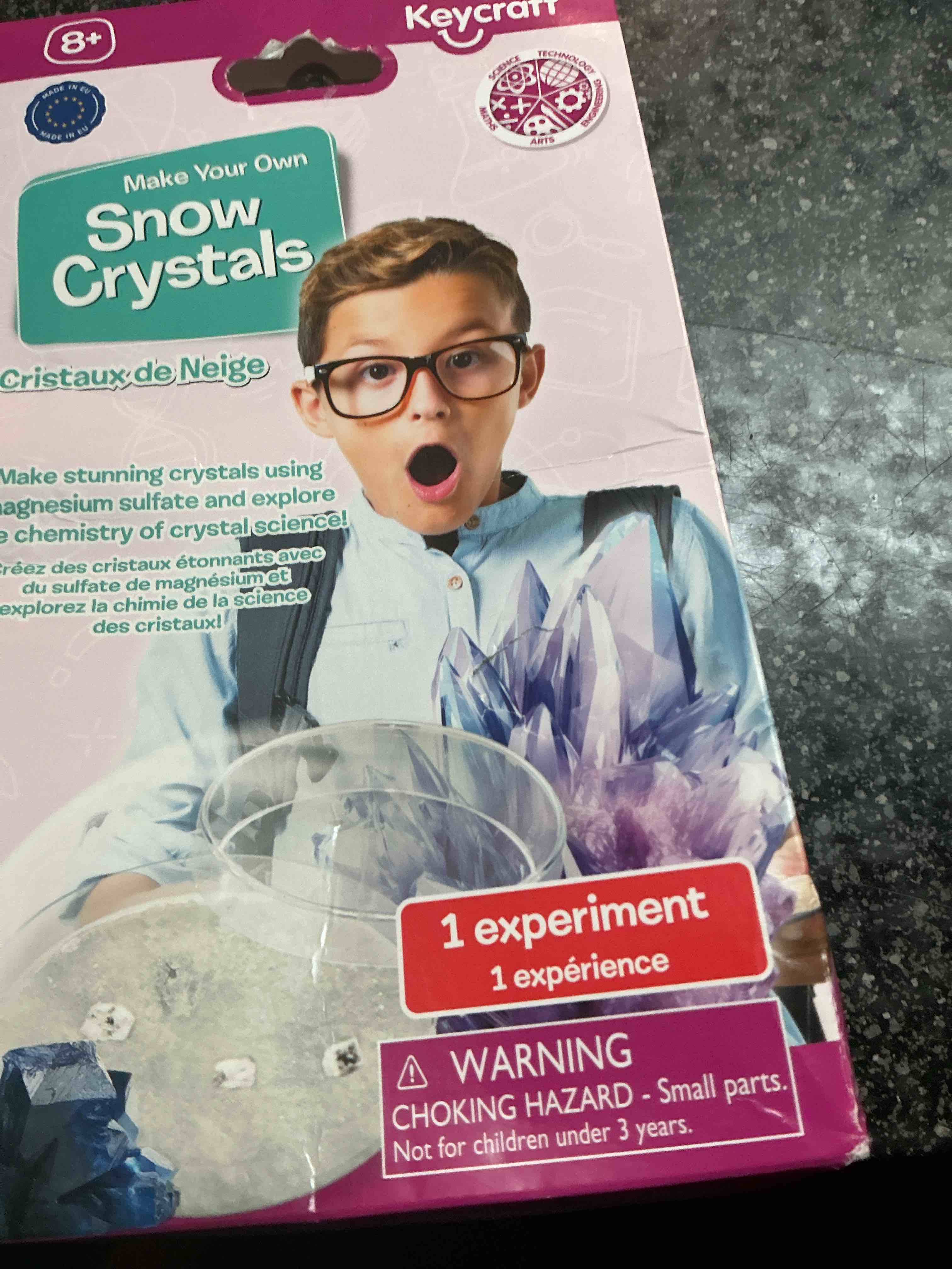 Keycraft Snow Crystals Age 8 + 