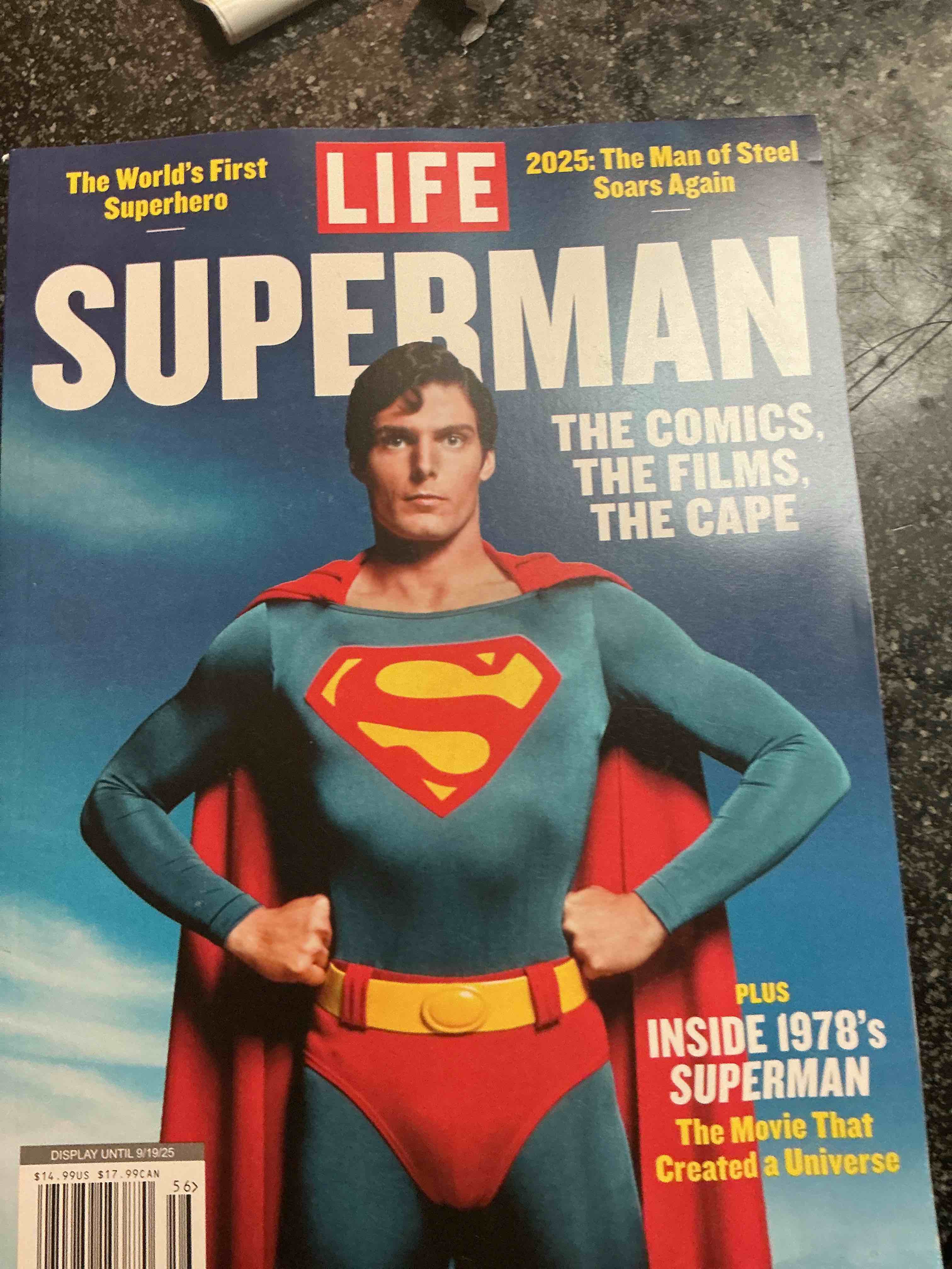 Life Superman The Comic The Films The Cape
