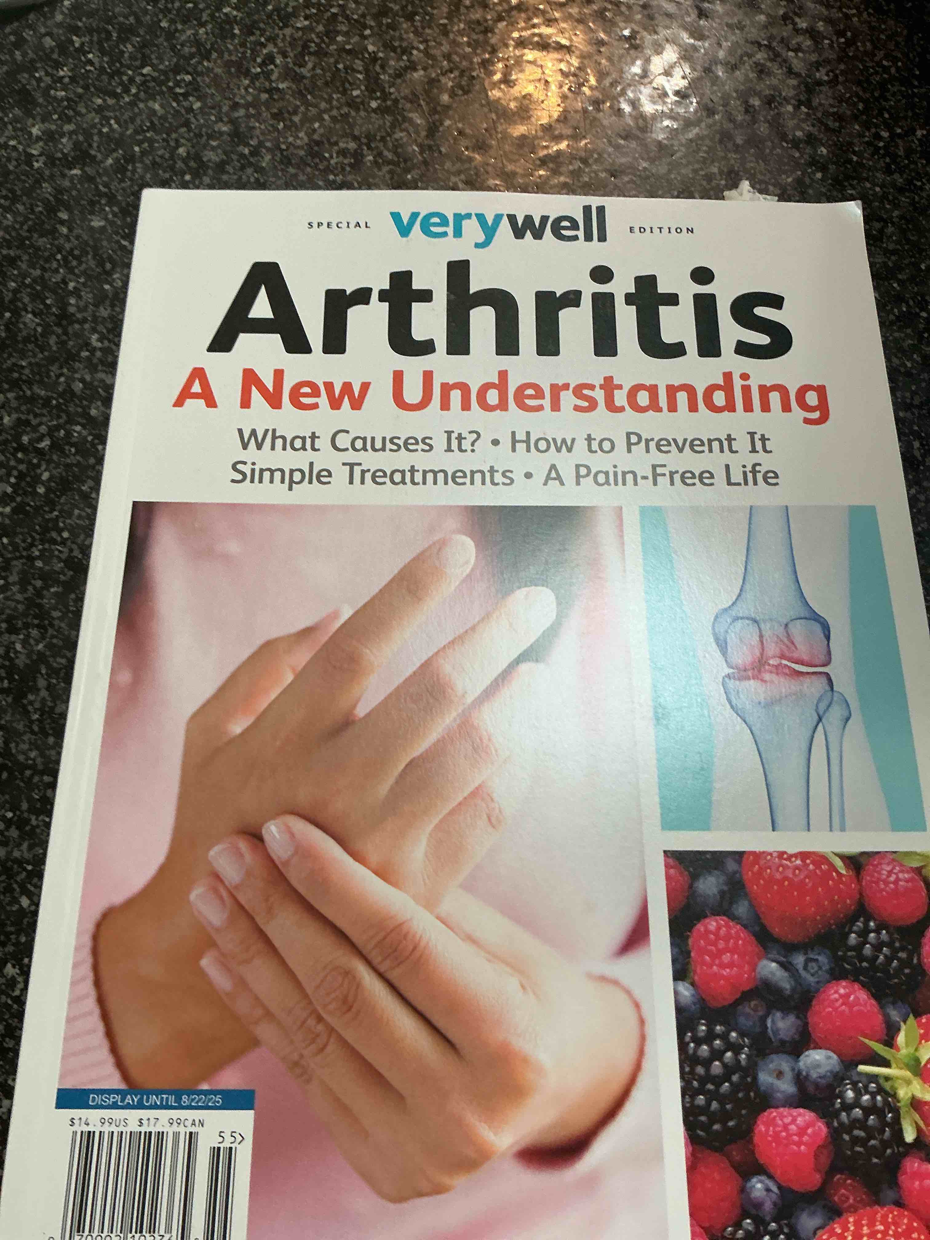 Special Very Well Edition Arthritis A New Understanding 