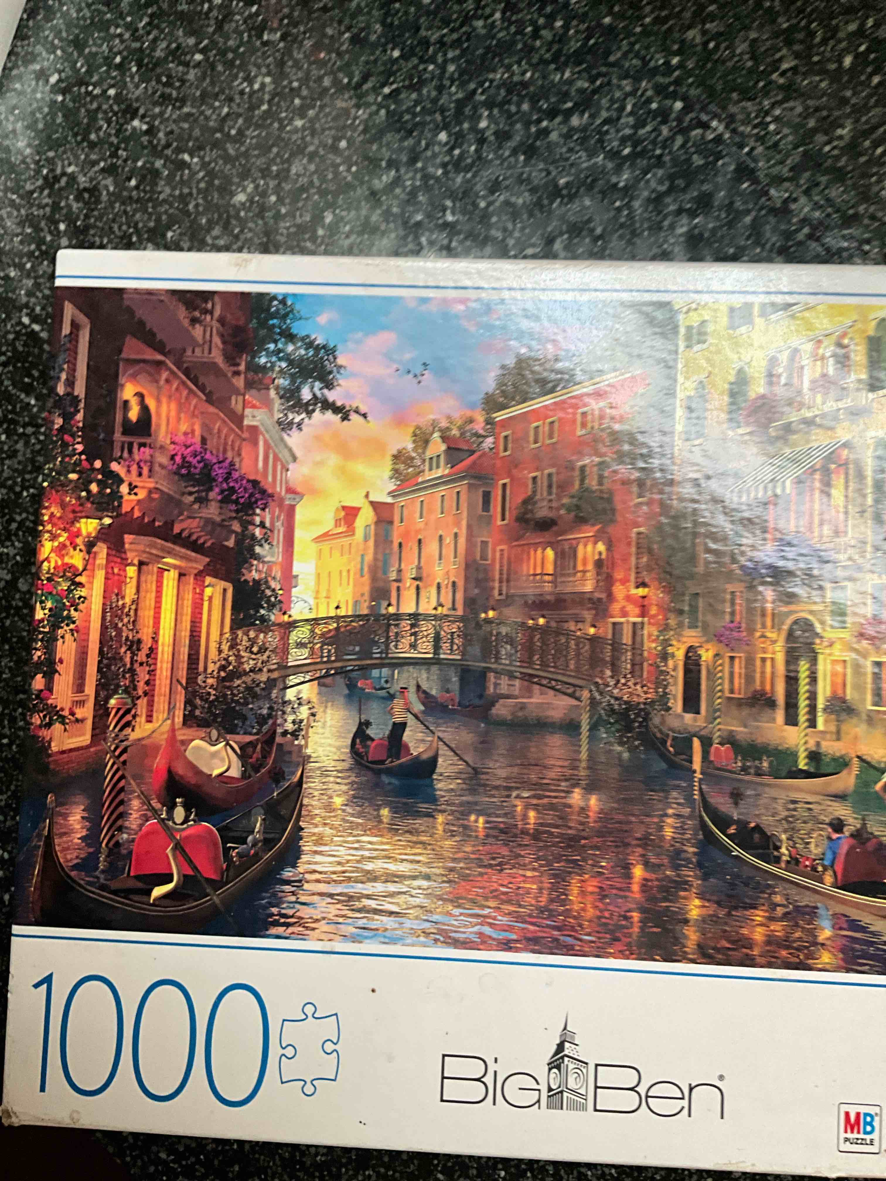 MB - Big Ben - 1000 piece Puzzle 