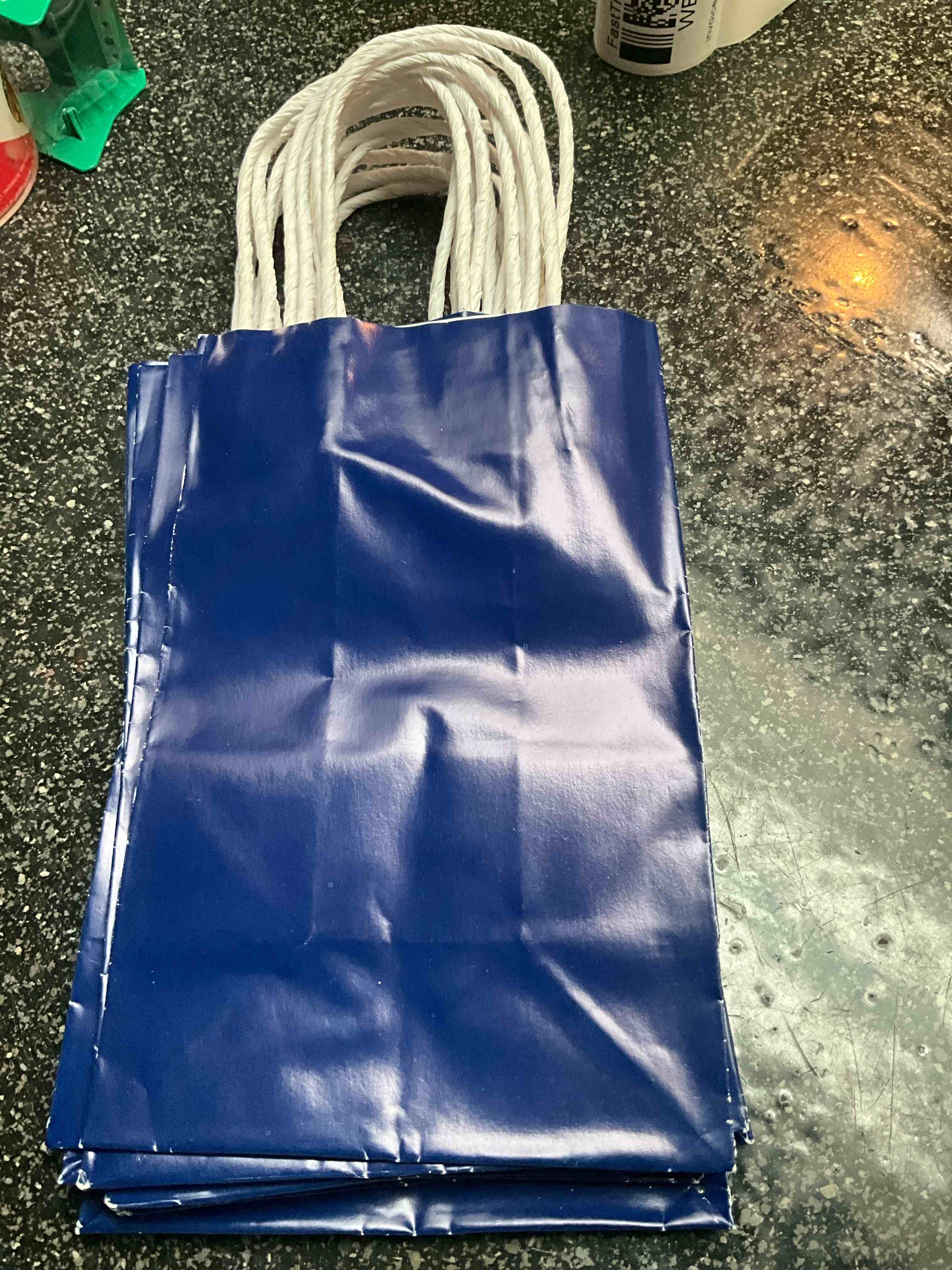 3 2 1 Party - 9 Count - Blue - Party - Gift Bags 