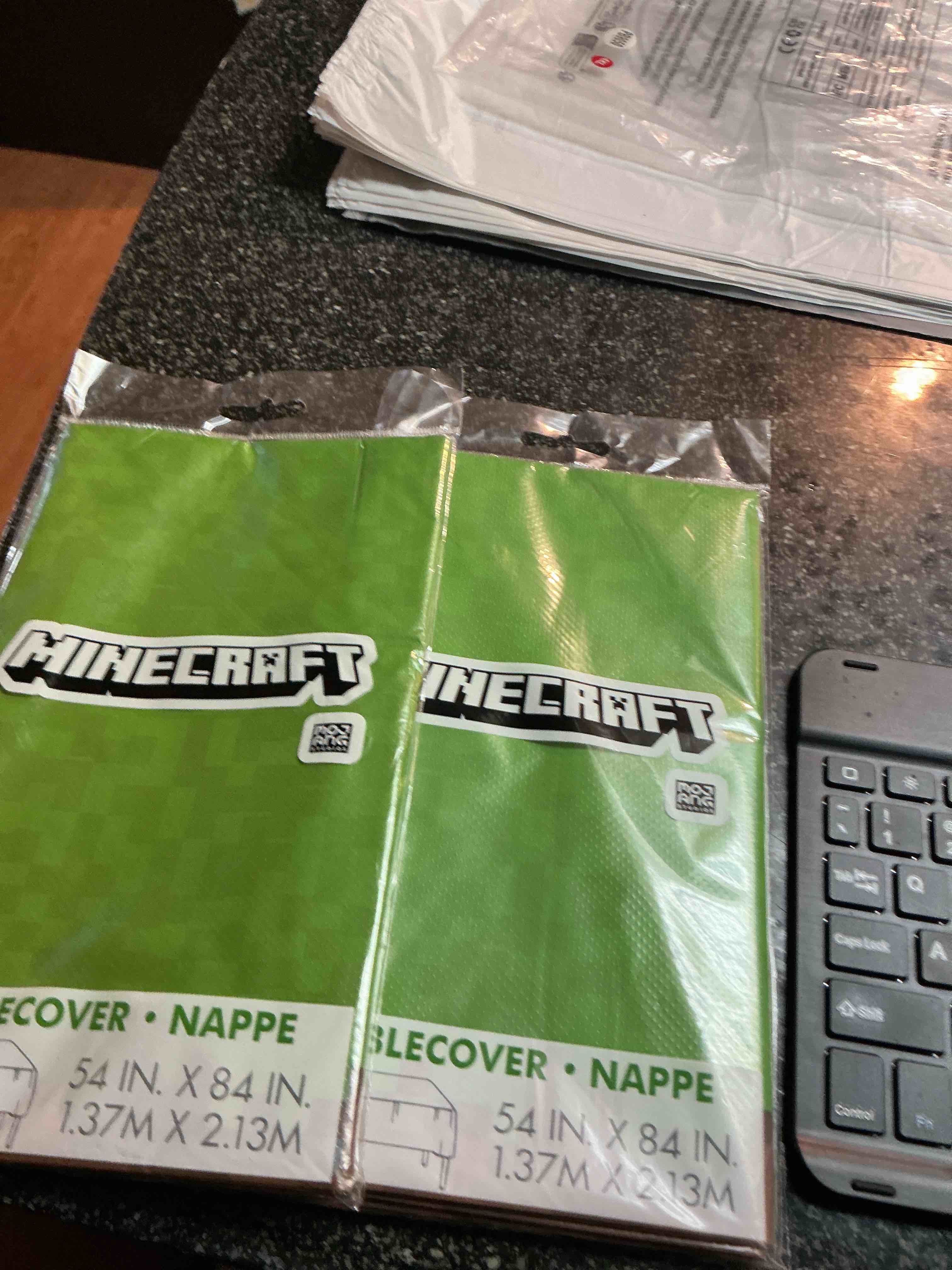 Minecraft Table Cloth 54 ‘x84’