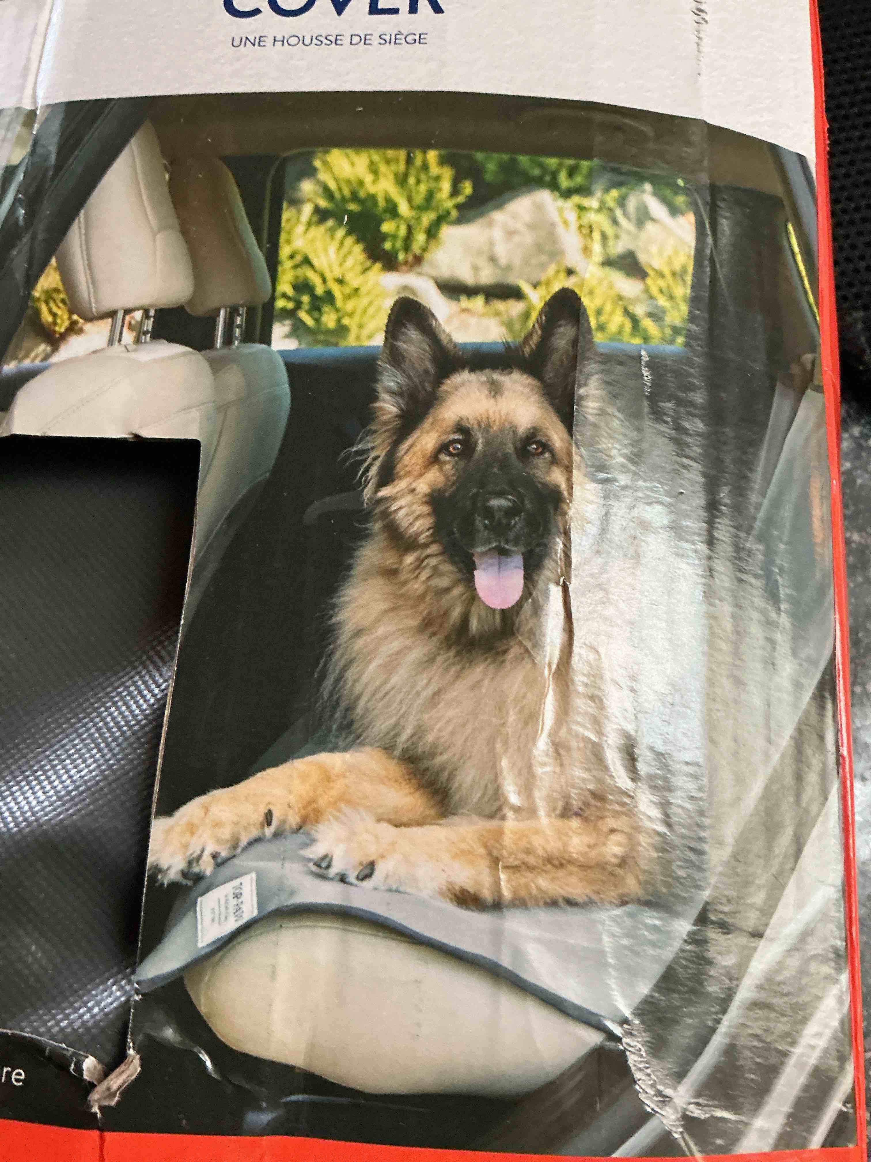 Top Paw Canvas Rear Seat Cover 