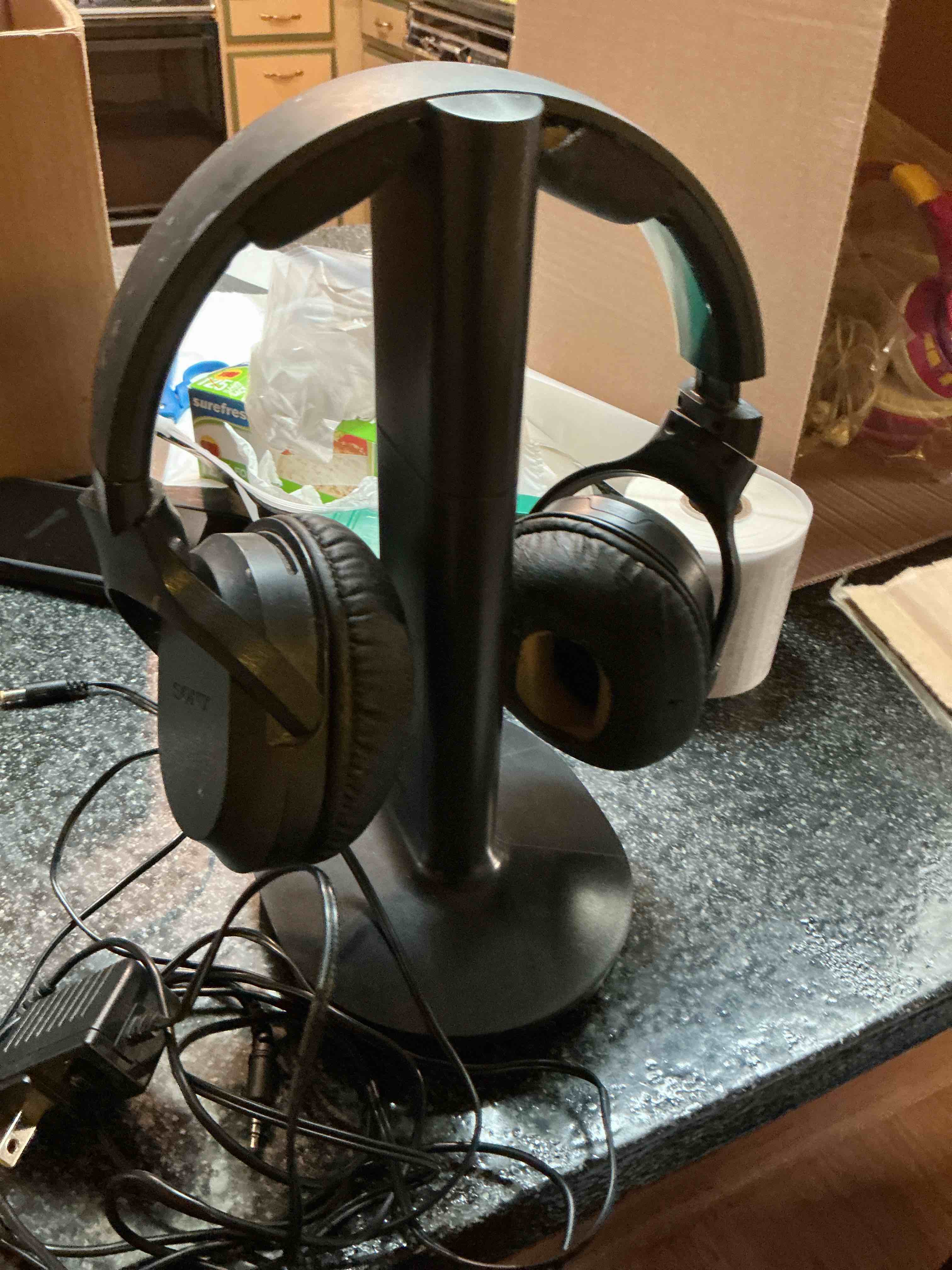 Sony Headphones & Stand 
