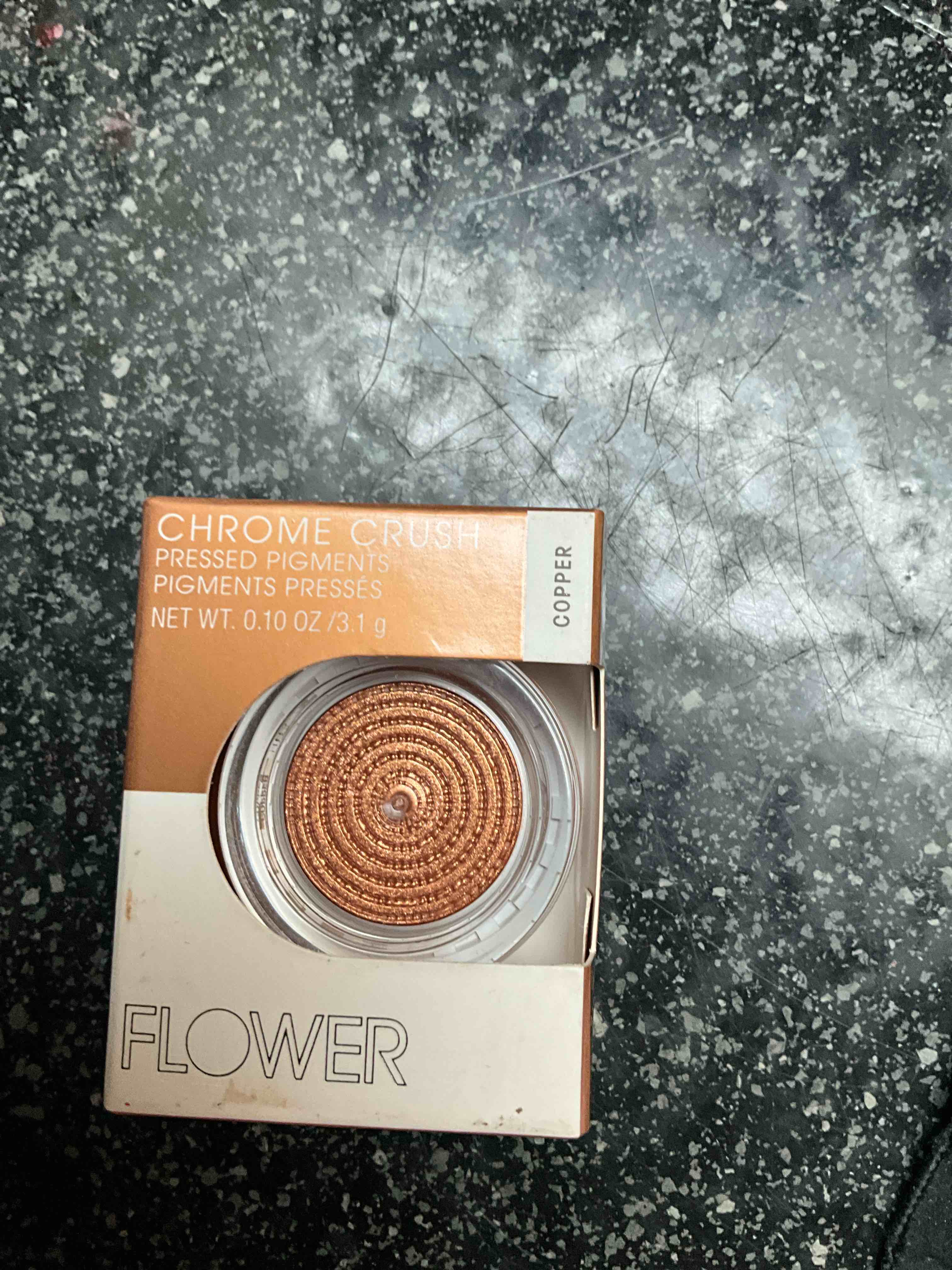 Flower Beauty - Chrome Crush - Pressed Pigments Shadow - Copper - .10 oz 