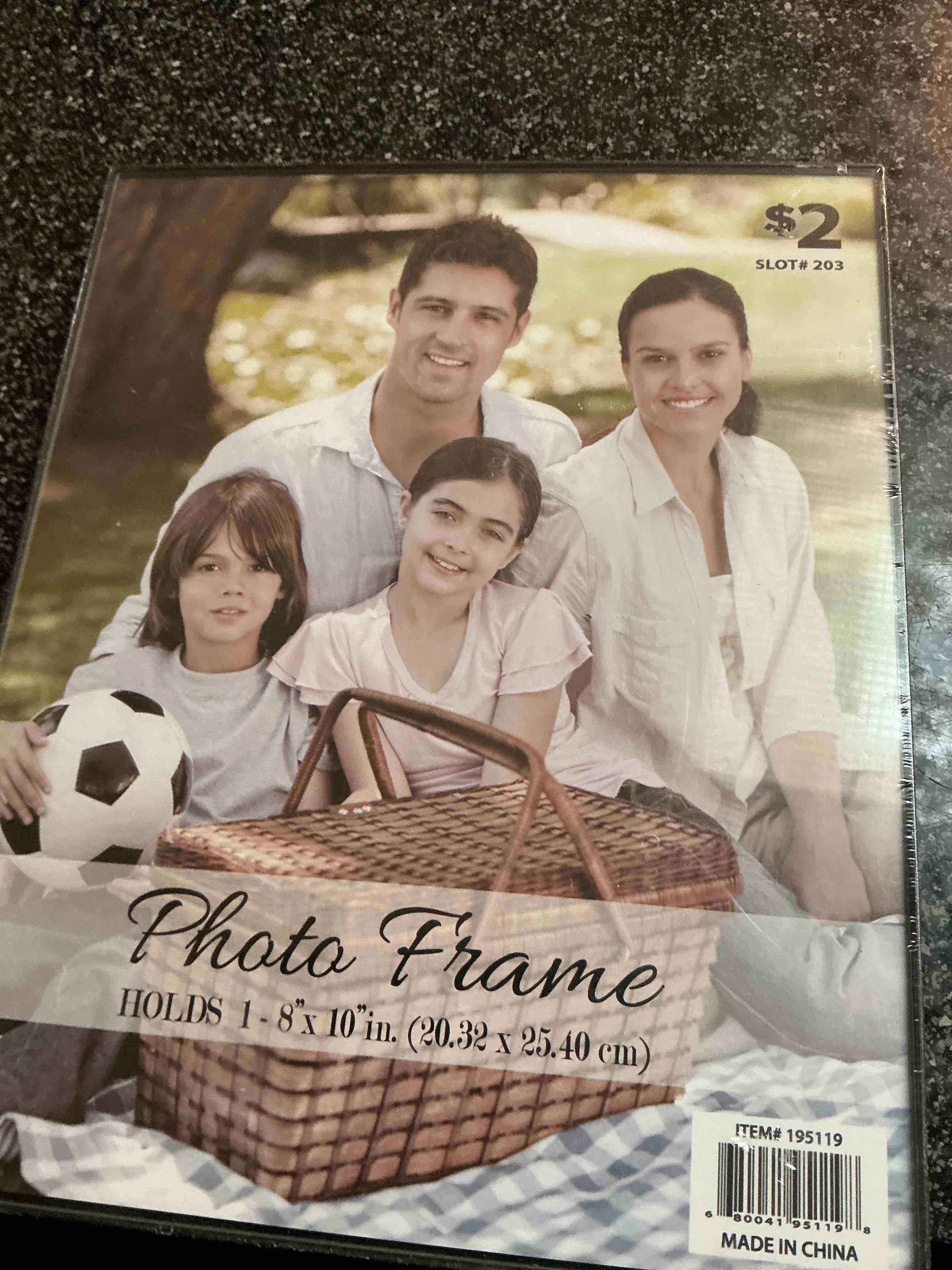 Photo Frame Holds 1 8” X 10” 