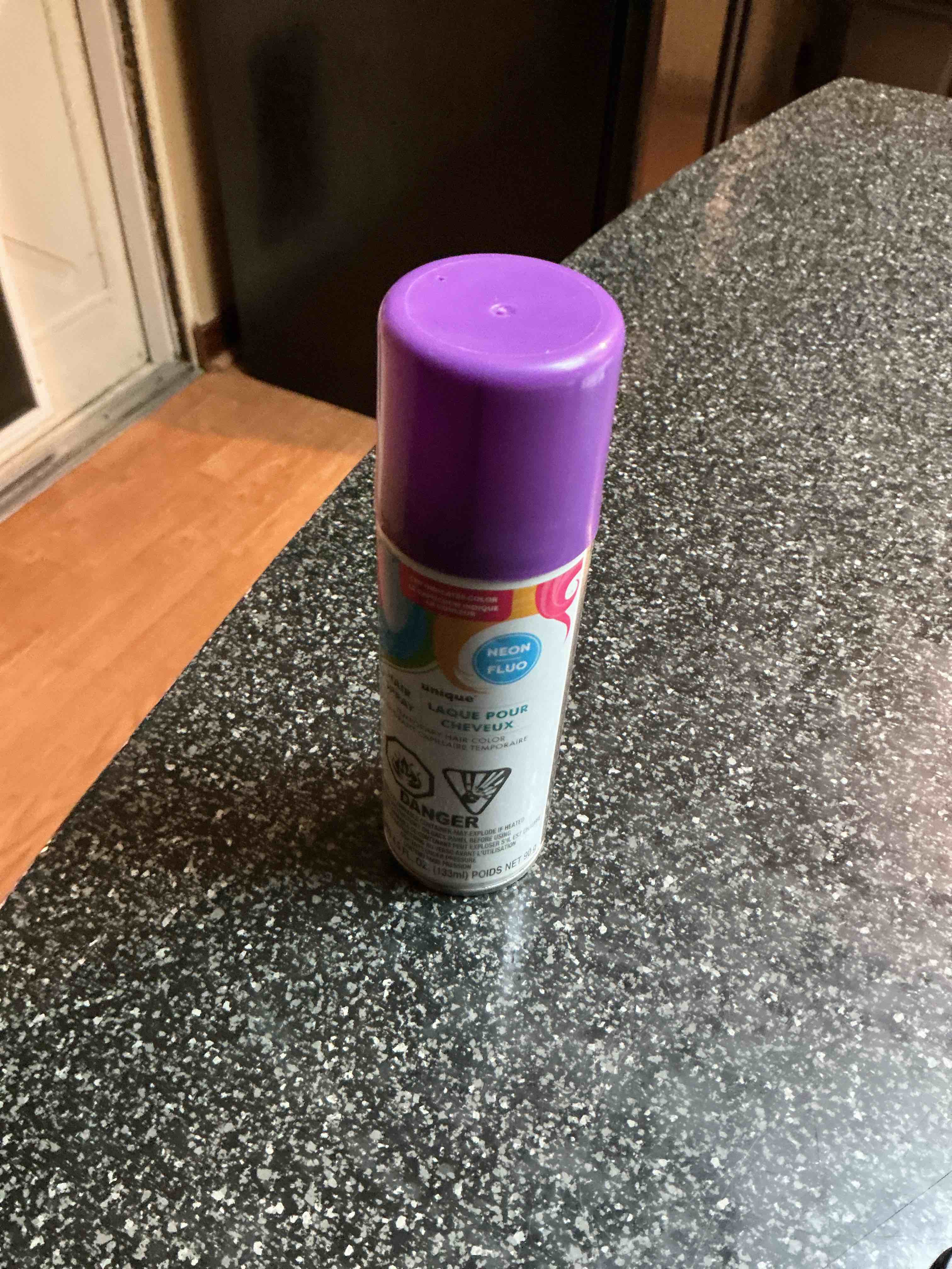 Unique Hair Spray Neon 