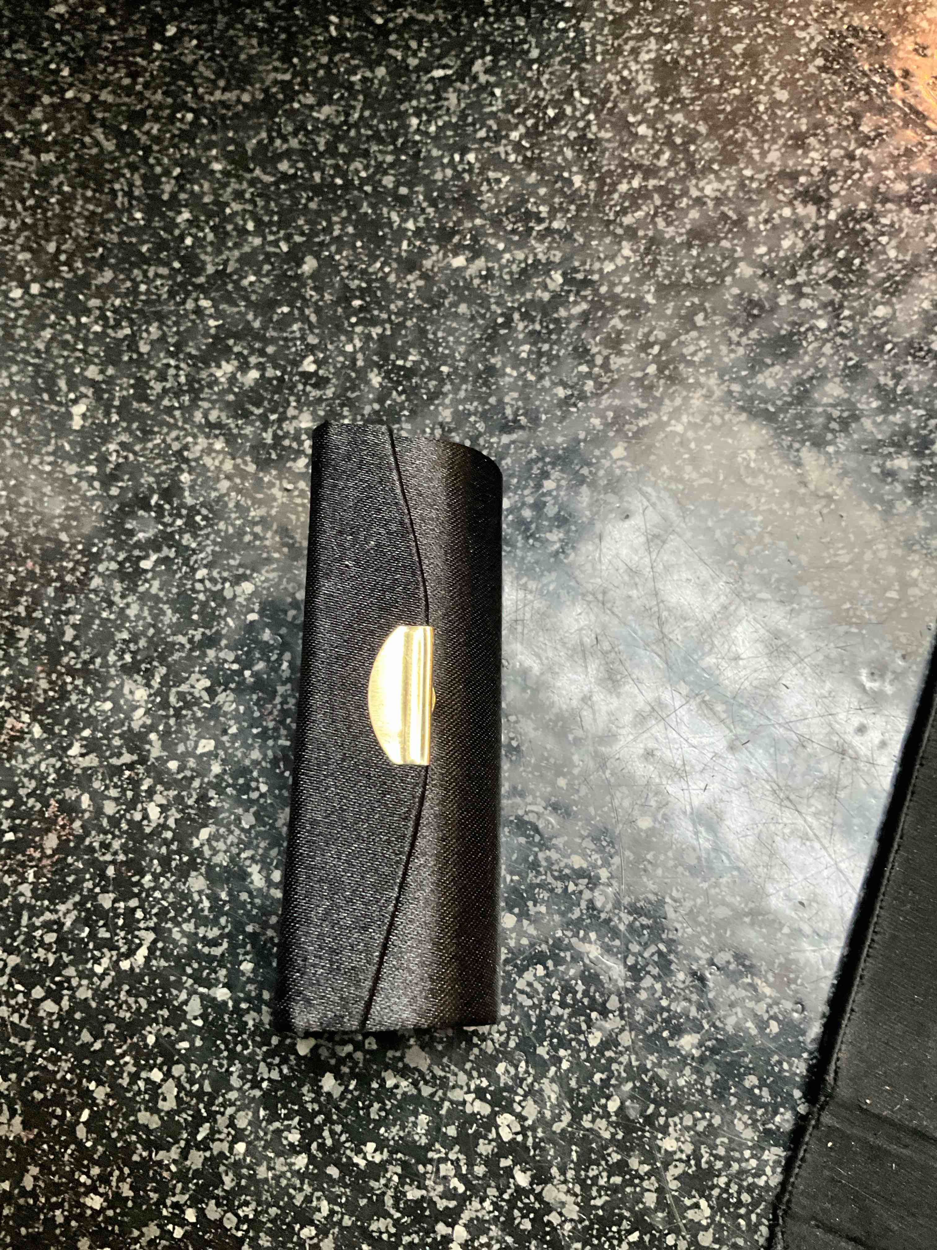 Lipstick Holder with Mirror - black 