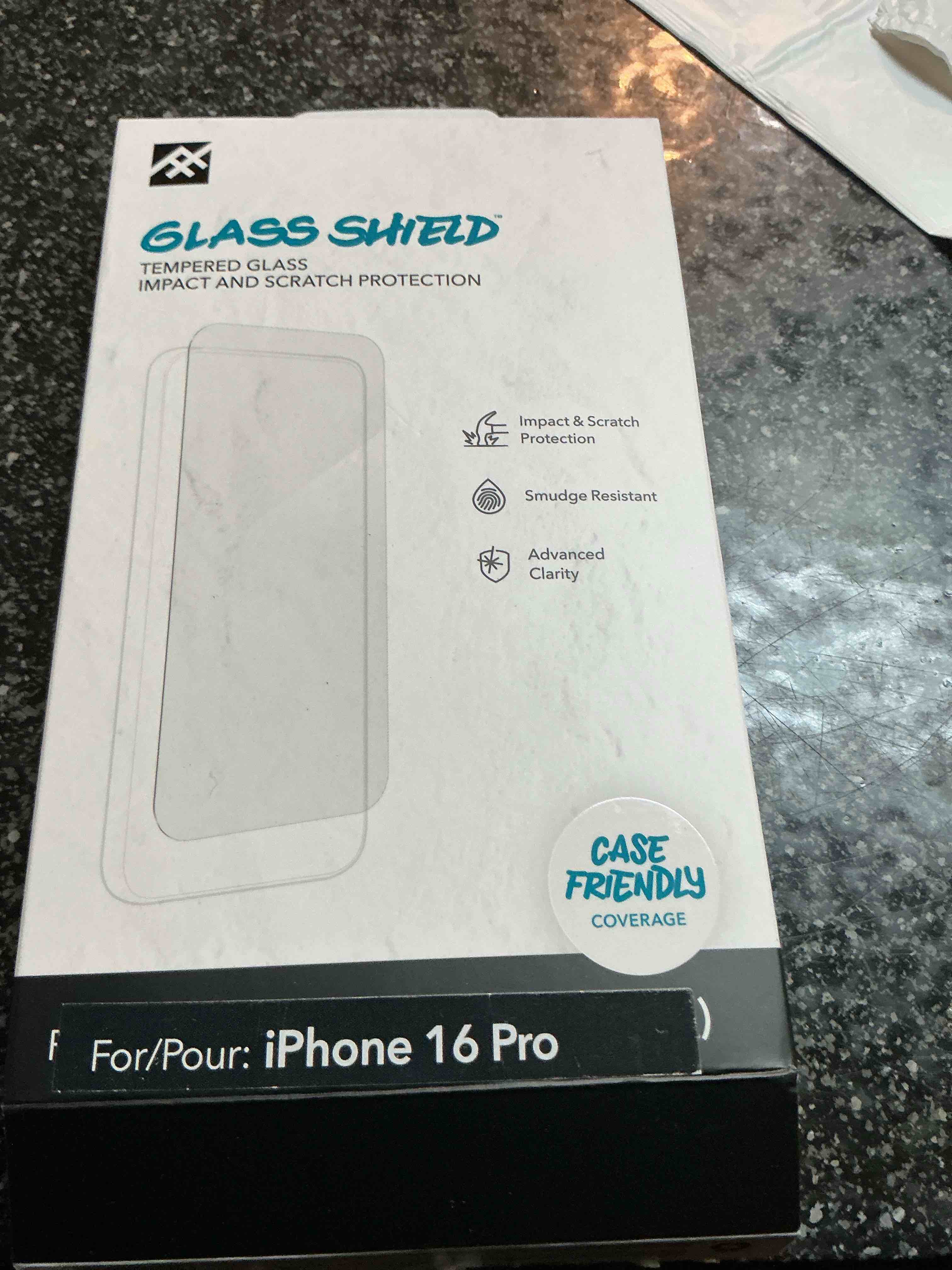 Zagg Glass Shield For iPhone 16 Pro 