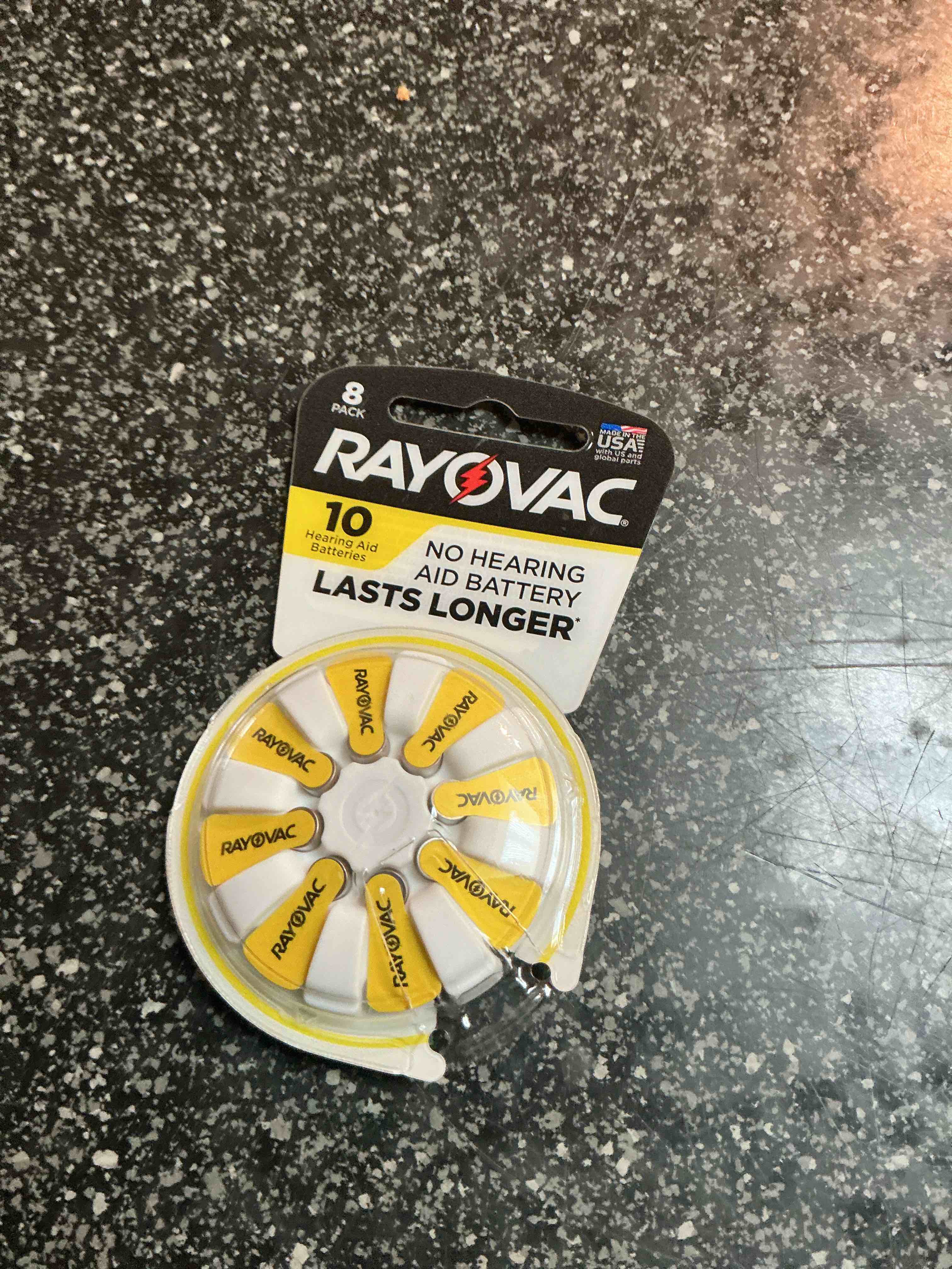 Rayovac Size 10 Hearing Aid Batteries (8 Pack )