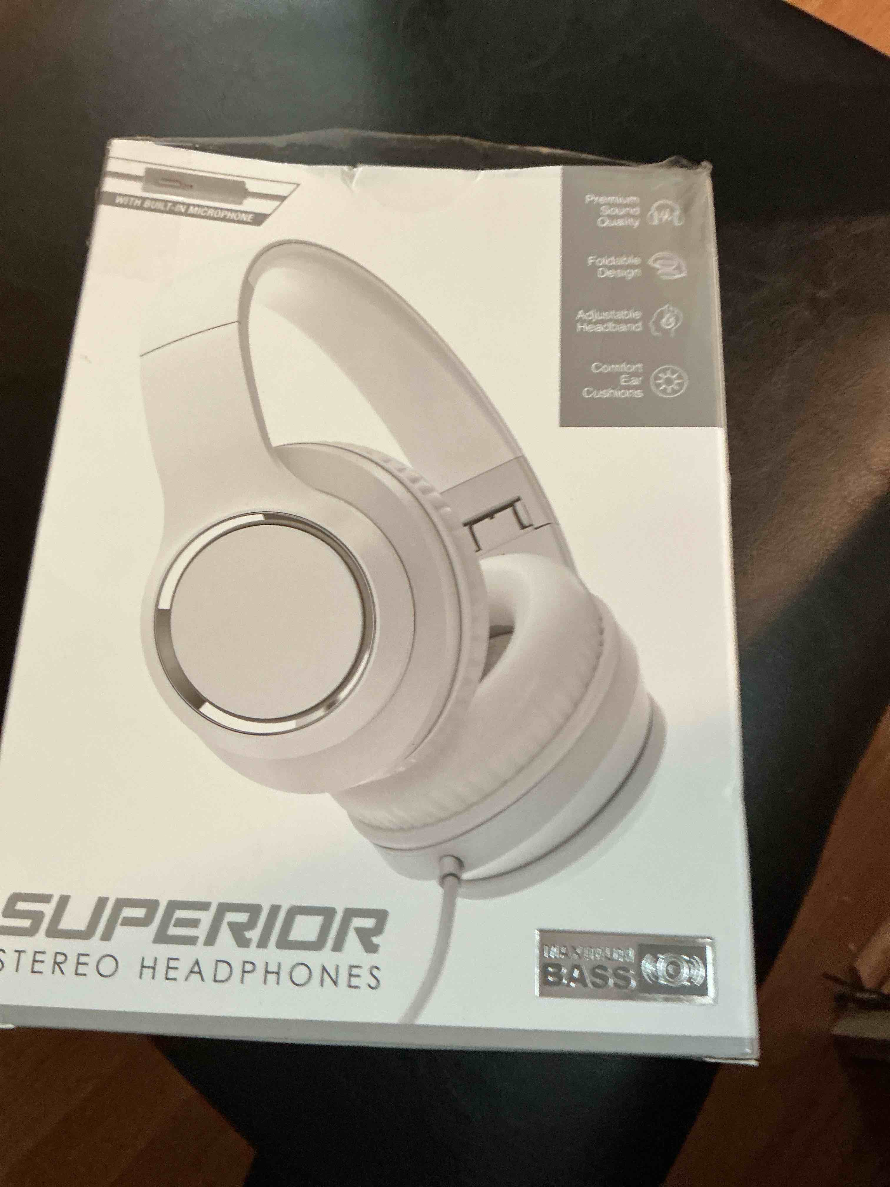 Bass Jaxx Superior Stereo Headphones  