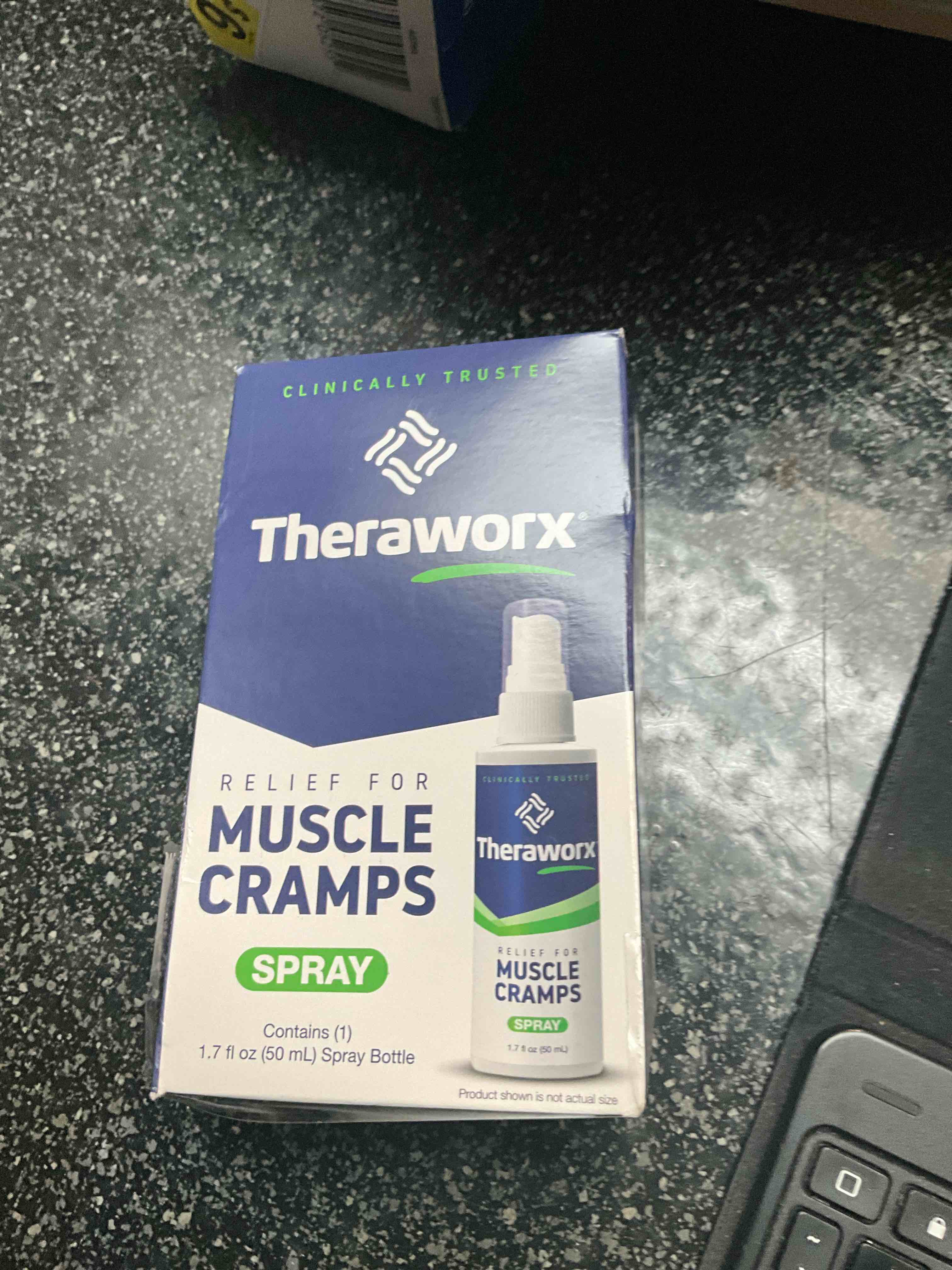 Theraworx - Relief for Muscle Cramps - Spray - 1.7 oz 