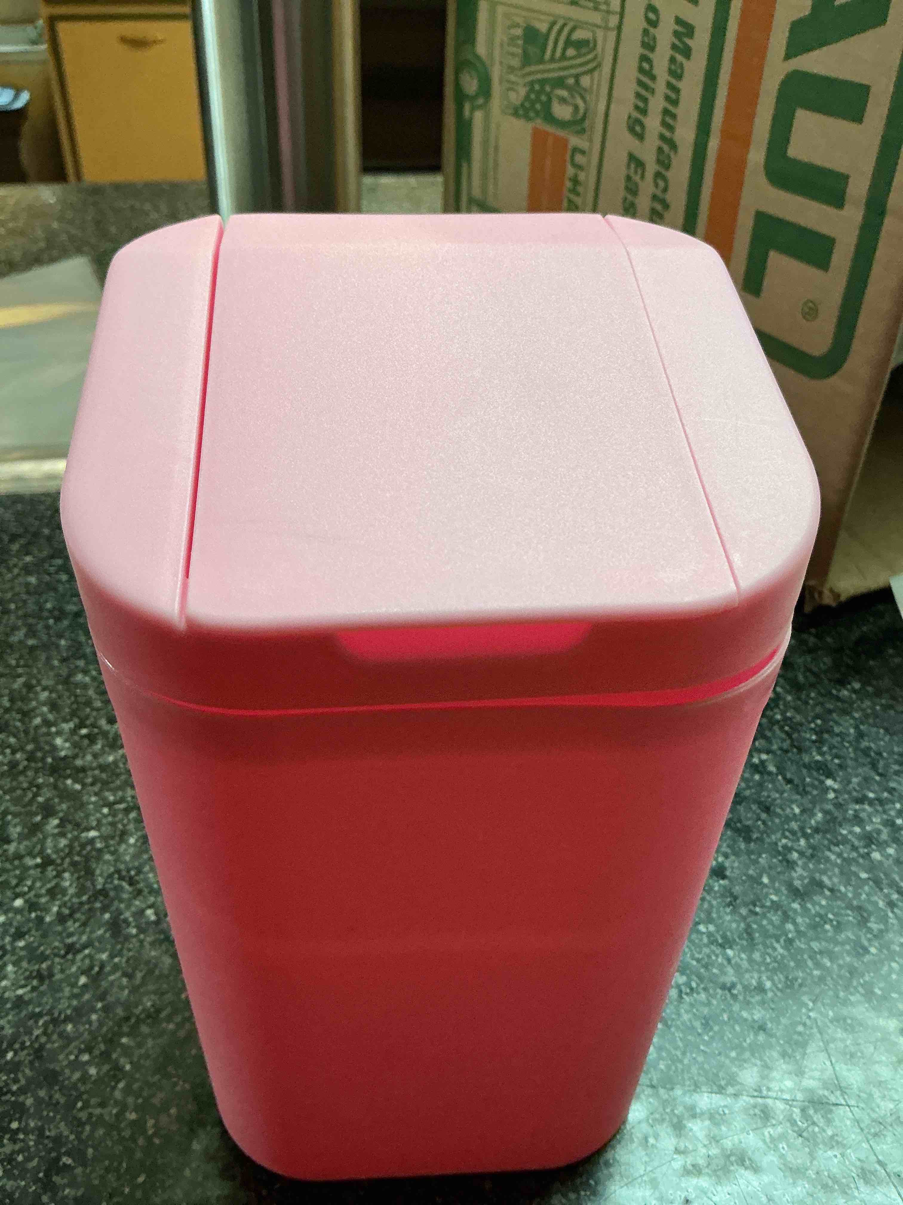 Pink - Desk Trash Can 