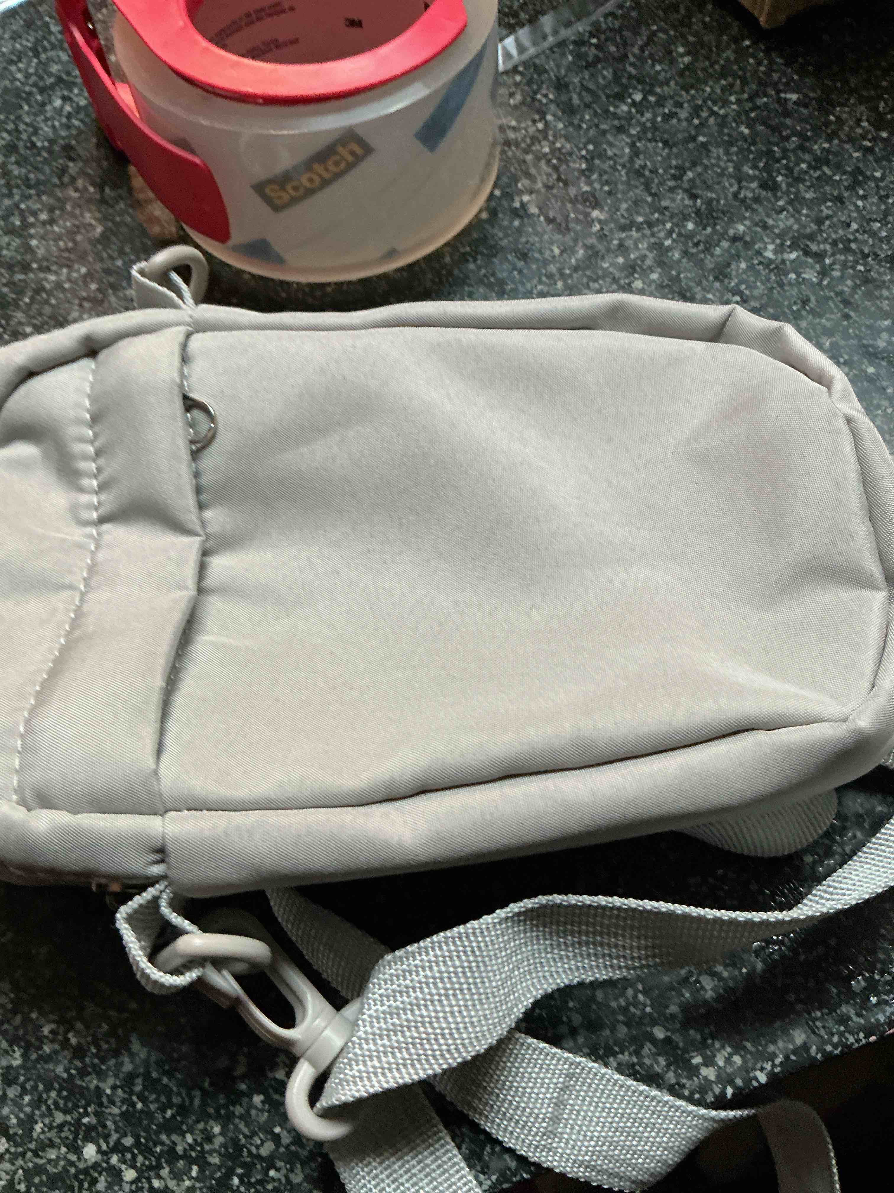 Grey Cross Body Purse 