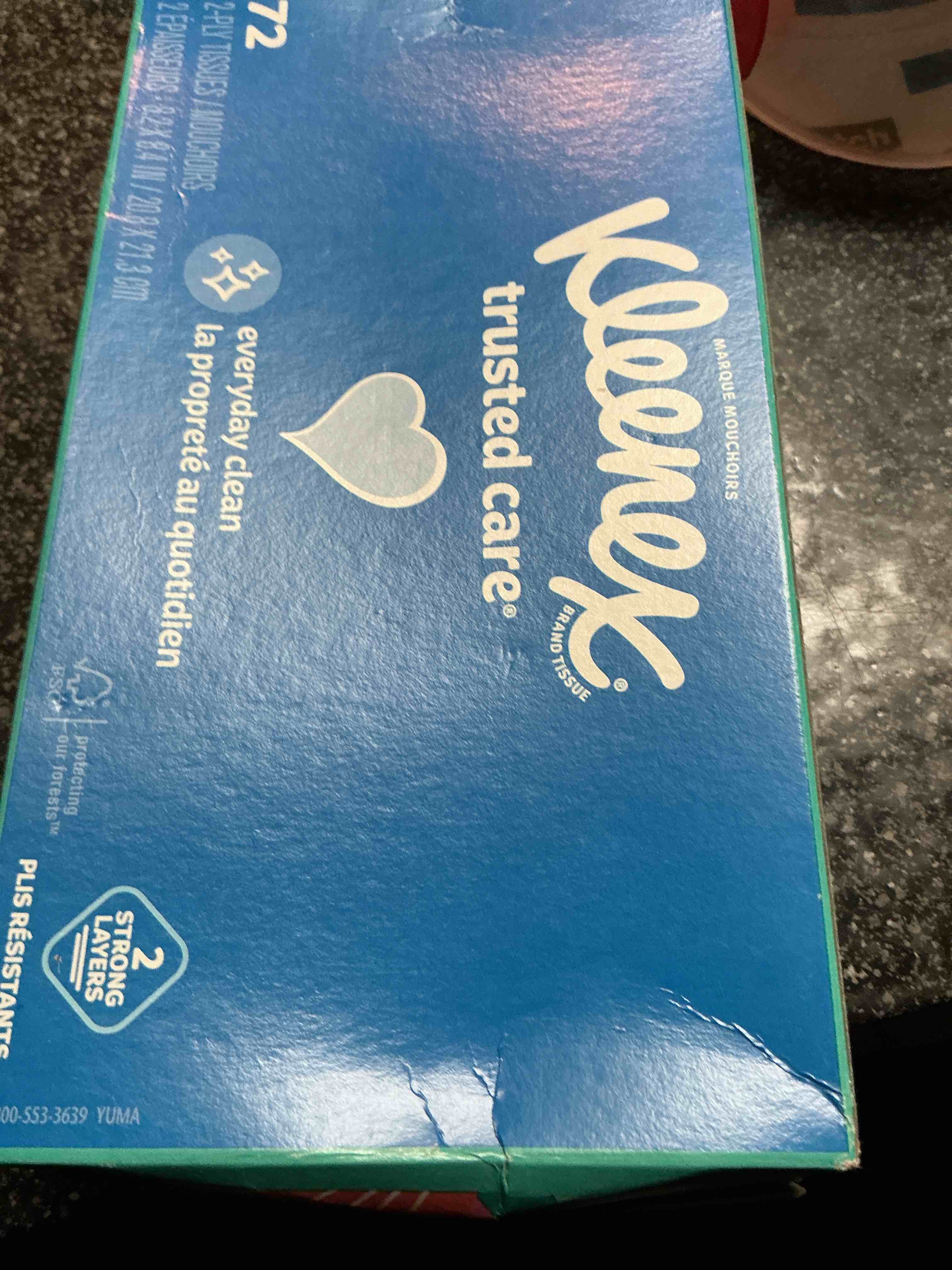 Kleenex Everyday Clean Contains 72 Kleenex 