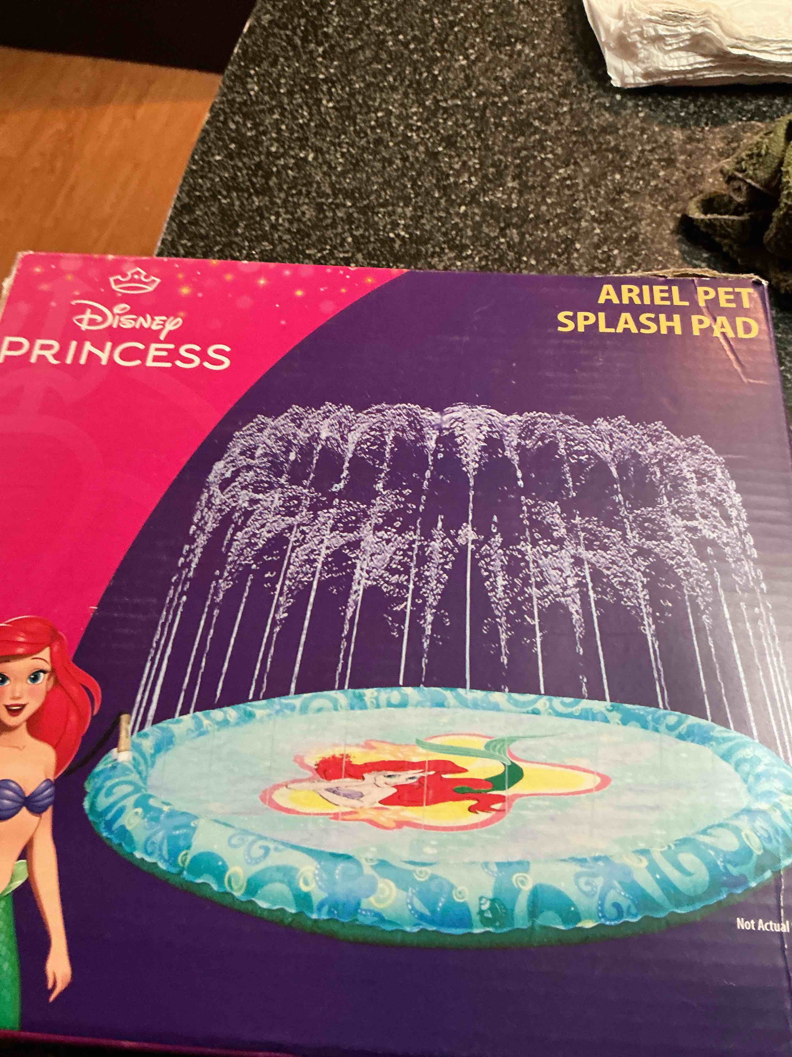 Disney Princess Ariel Pet/Kids - Splash Pad 