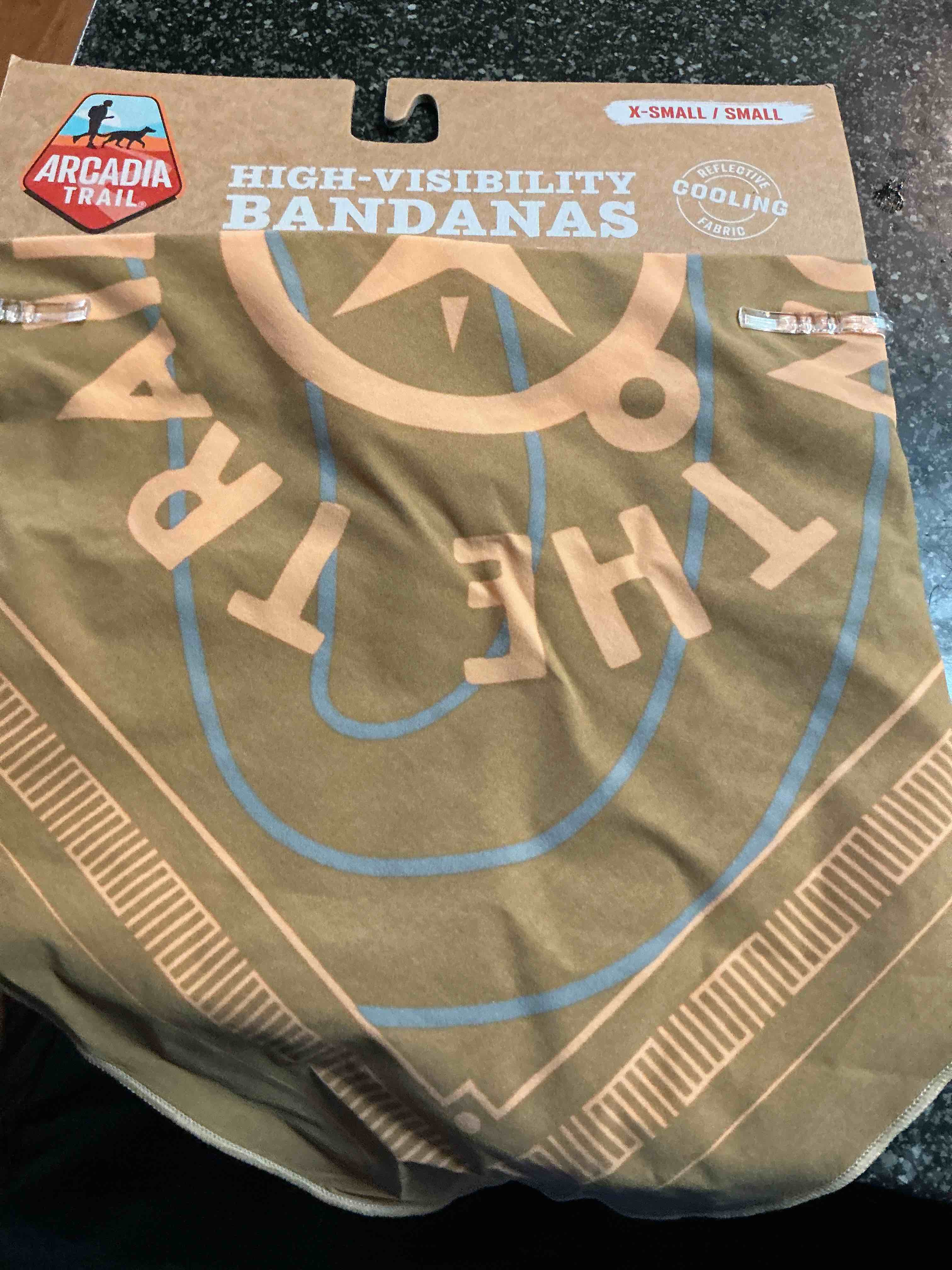 Arcadia Trail High Visibility Bandanas  Size S /XS 