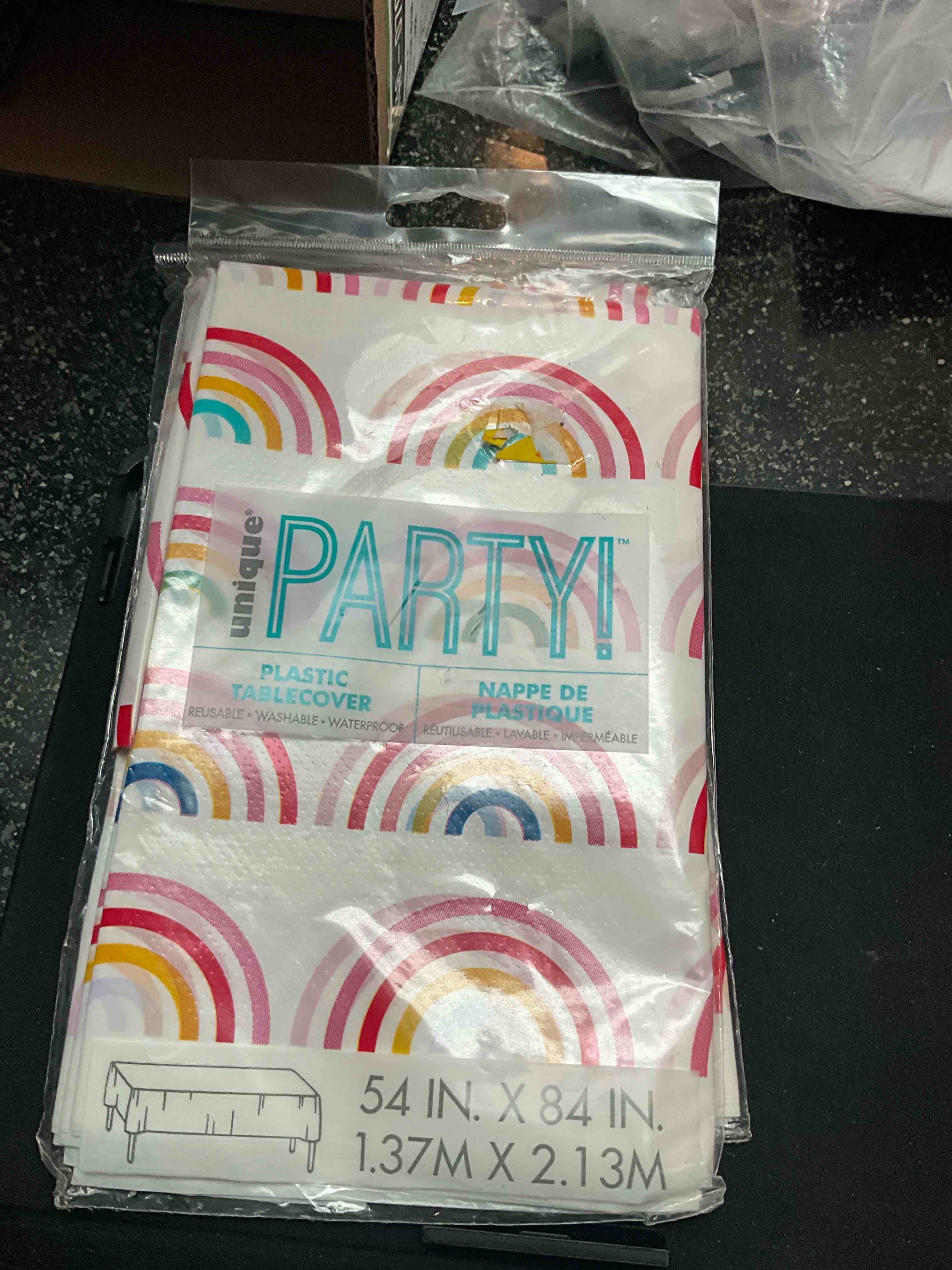 Unique Party - Plastic TableCovers - 54 x 84 