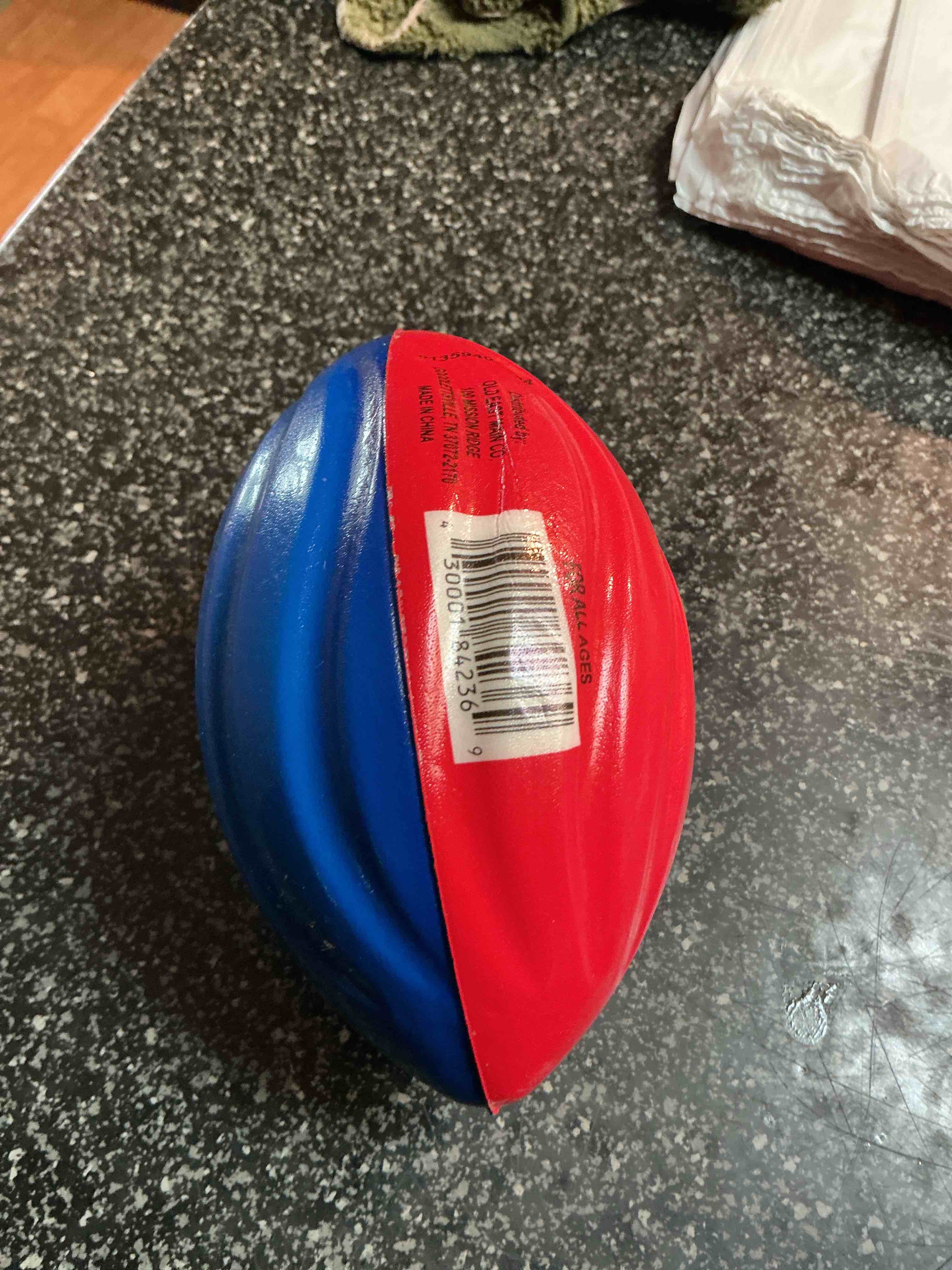 Indoor & Outdoor Football Red & Blue 