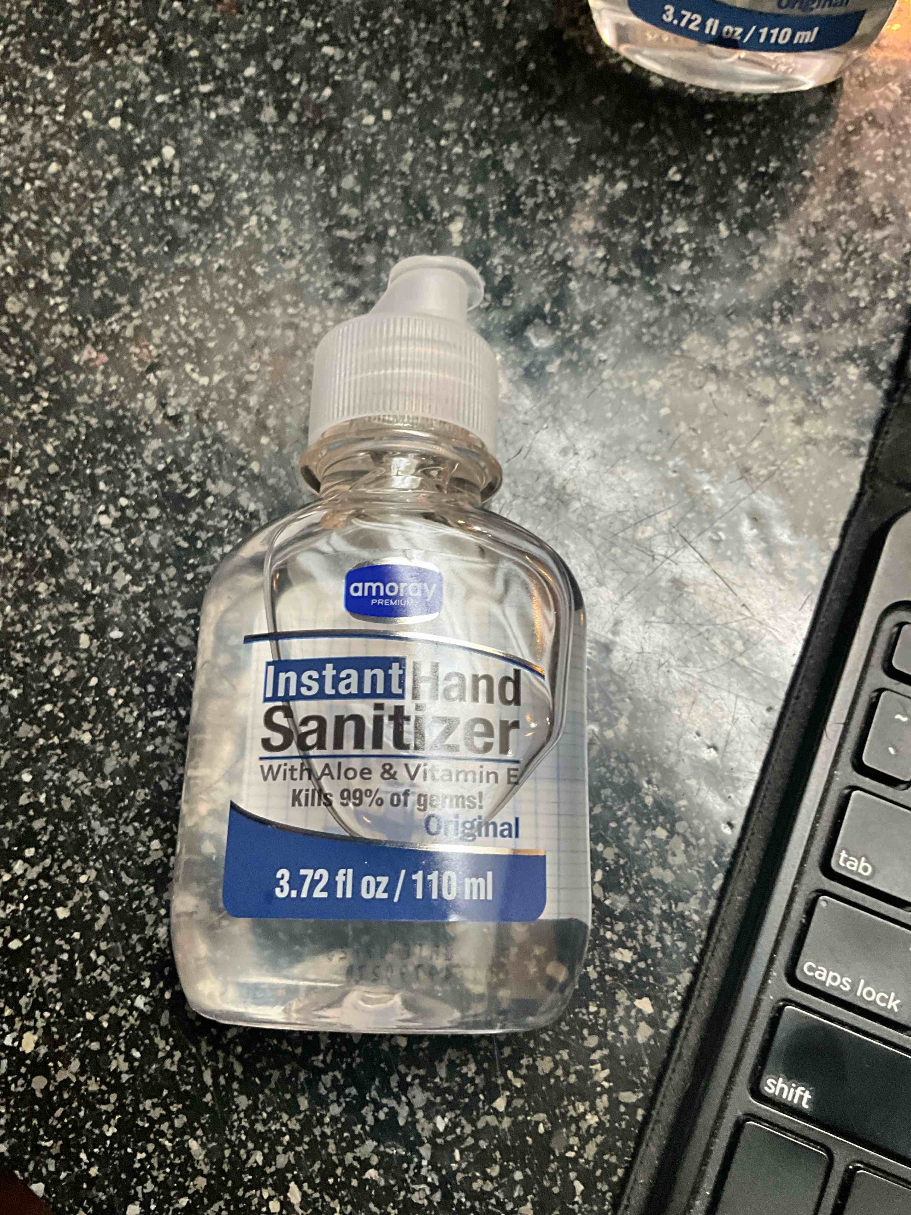 Amoray - Instant Hand Sanitizer - (aloe/vit. E) 3.72 oz 