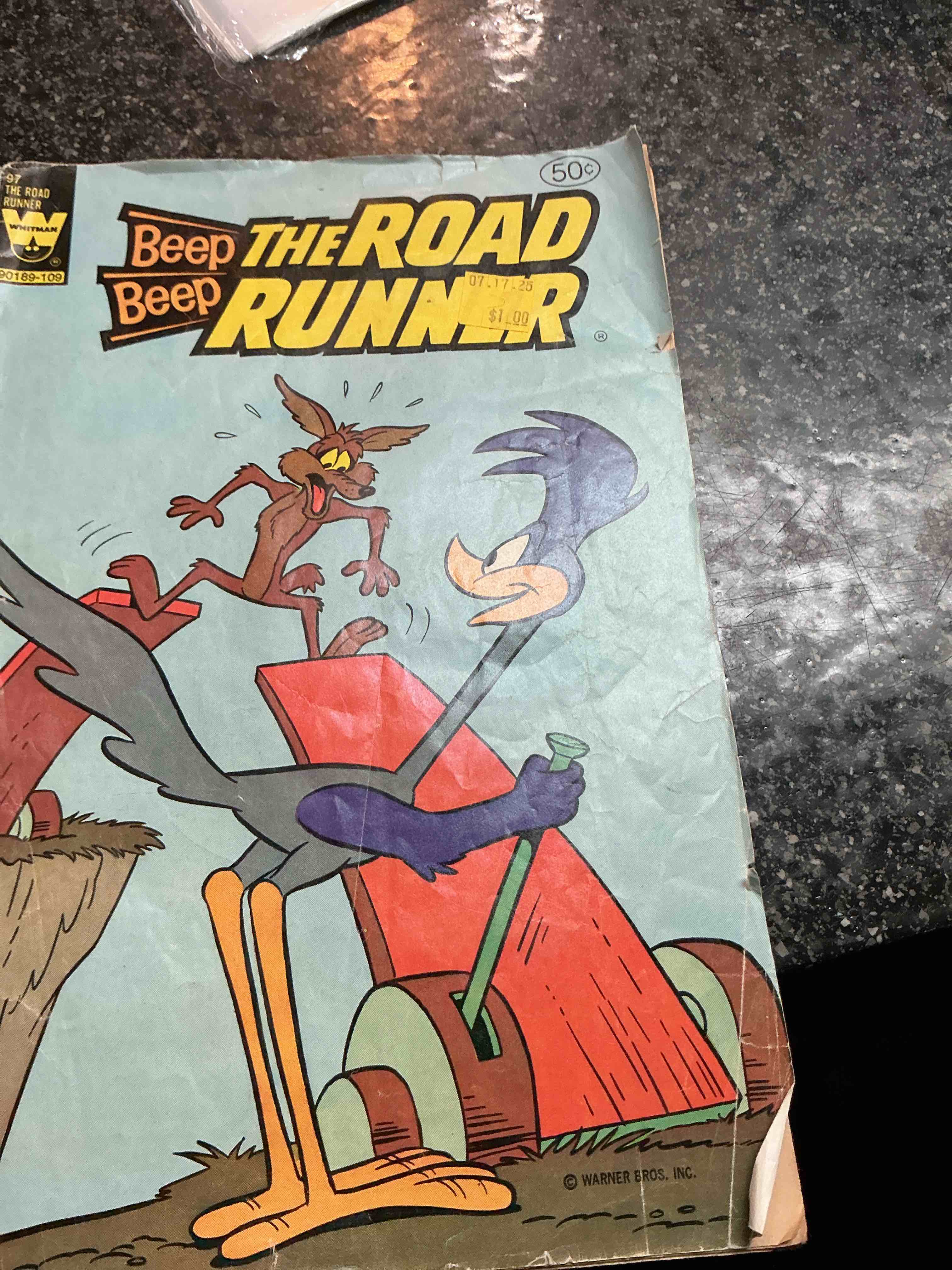 The Road Runner Retro Comic Book 