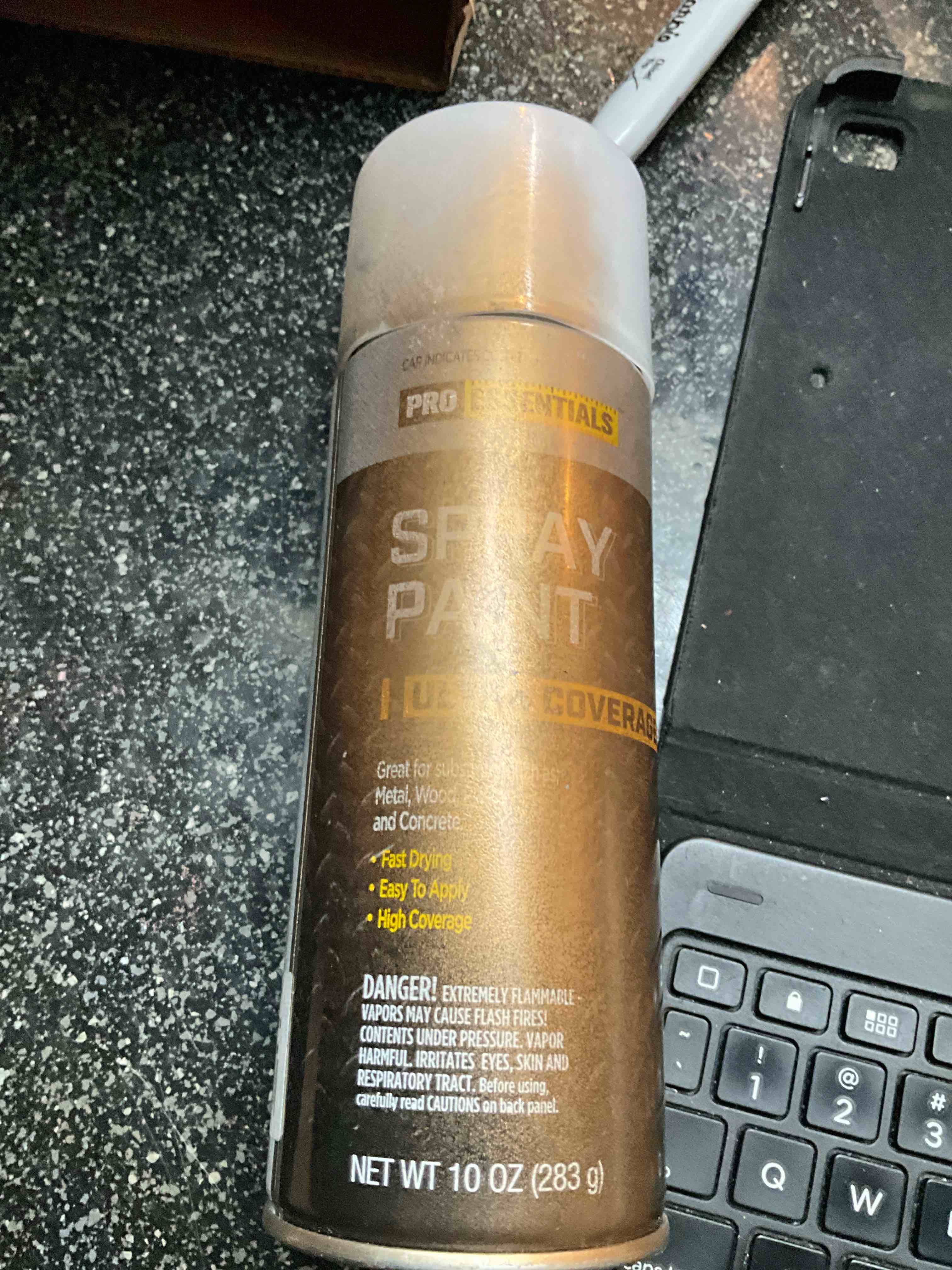 Pro Essentials - Spray Paint - Ultra Coverage - Clear Coat - 0 oz Can 
