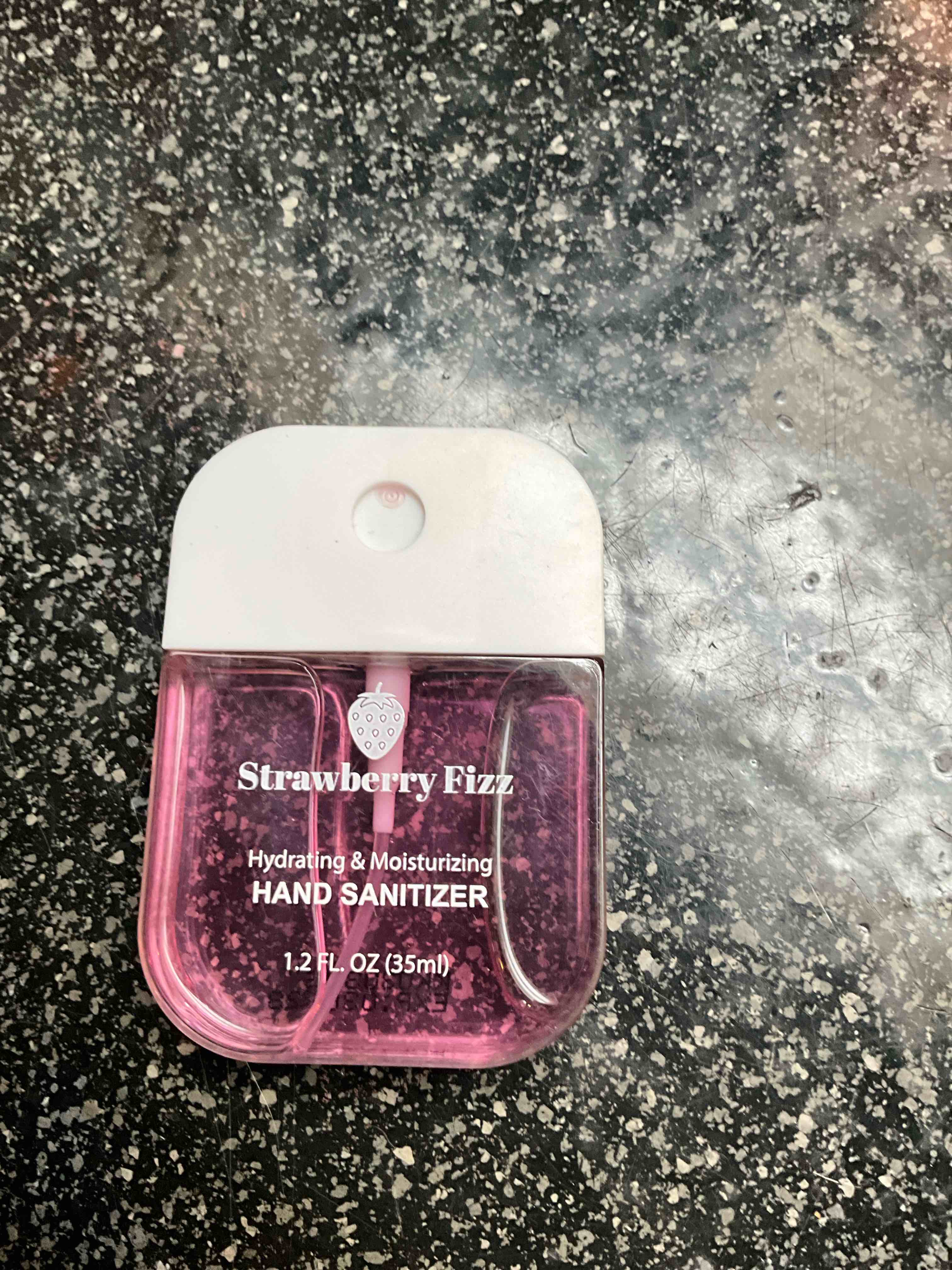 Wish - Strawberry Fizz - Hydrating & Moisturizing - Hand Sanitizer - 1.2 oz 