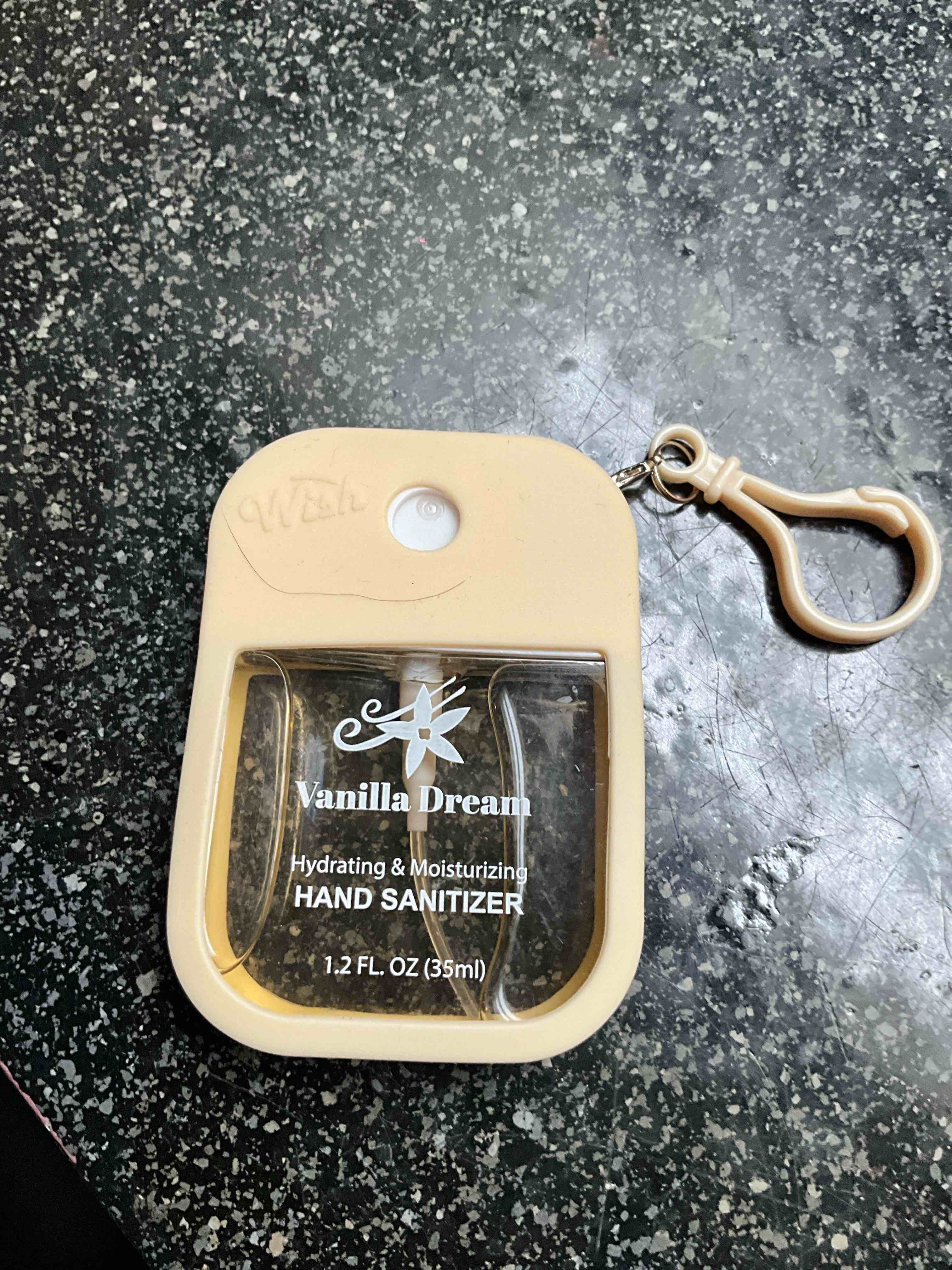 Wish - Vanilla Dream - Hydrating & Moisturizing Hand Sanitizer 1.2 oz 