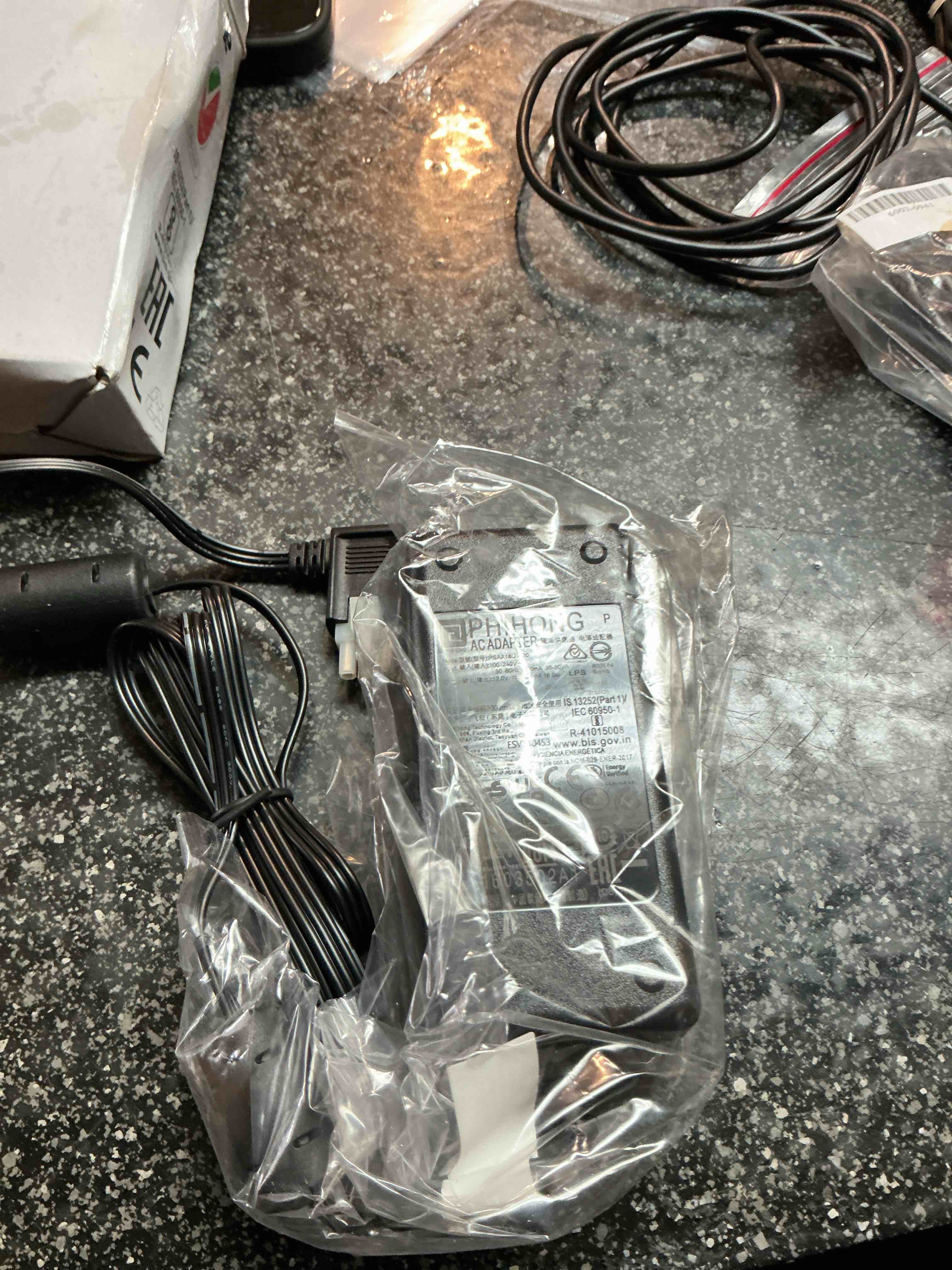 HP Omen Series Laptop Charger & It’s Accompanying Power Cord 