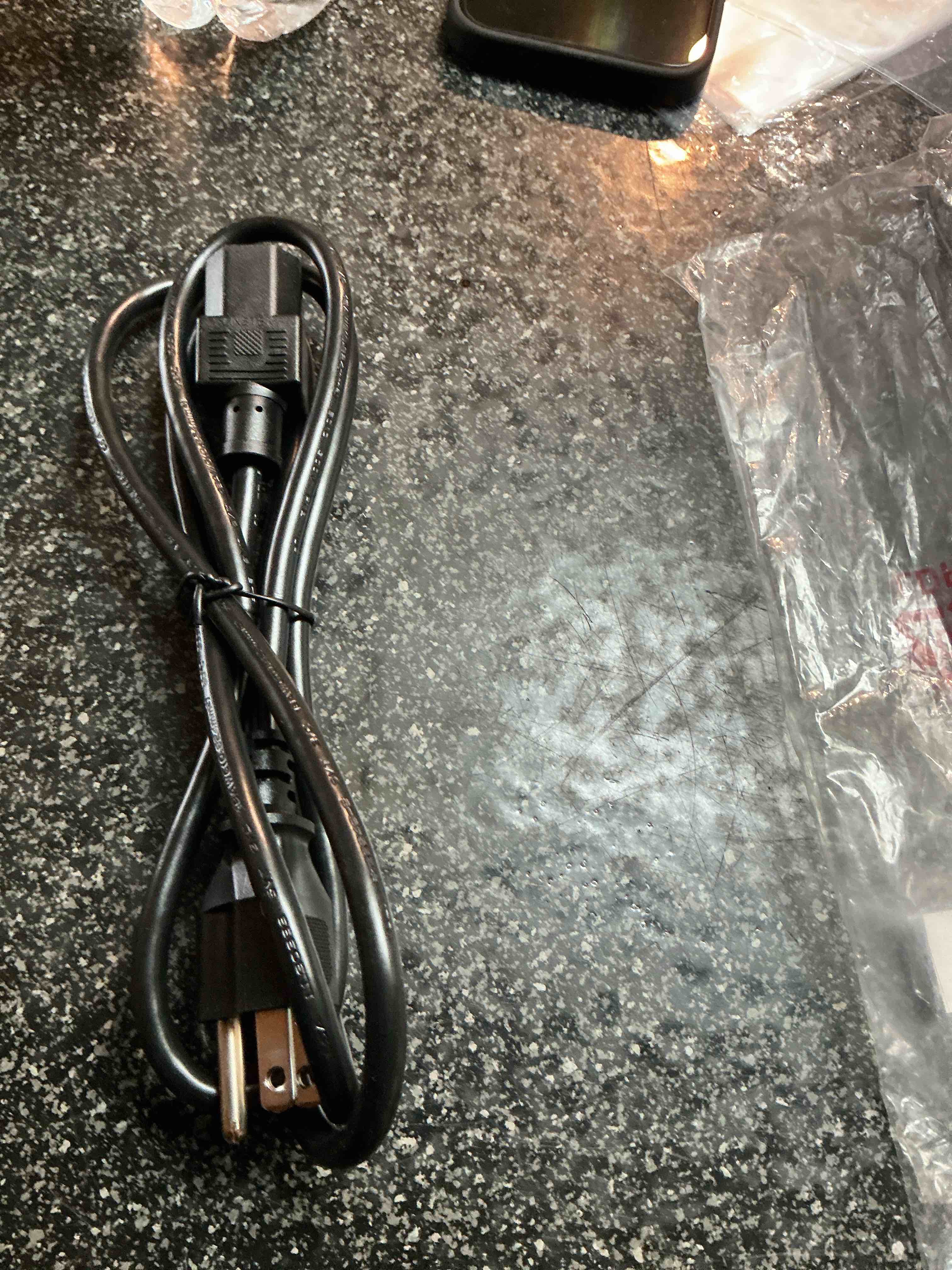 Standard Power Cord For TV /Laptop /Computers & Printers 