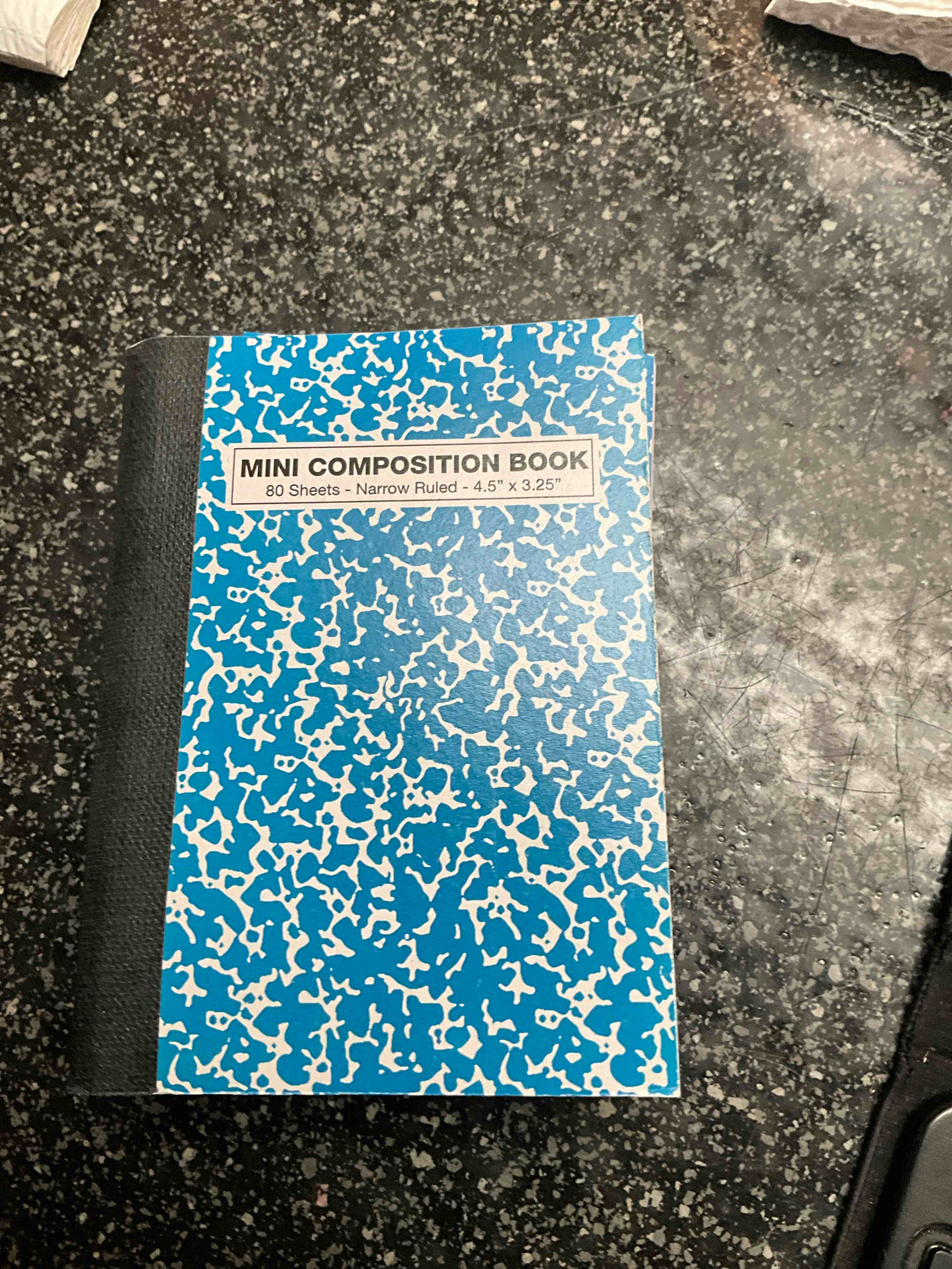 Mini Composition Book - 80 Sheets - Narrow Ruled