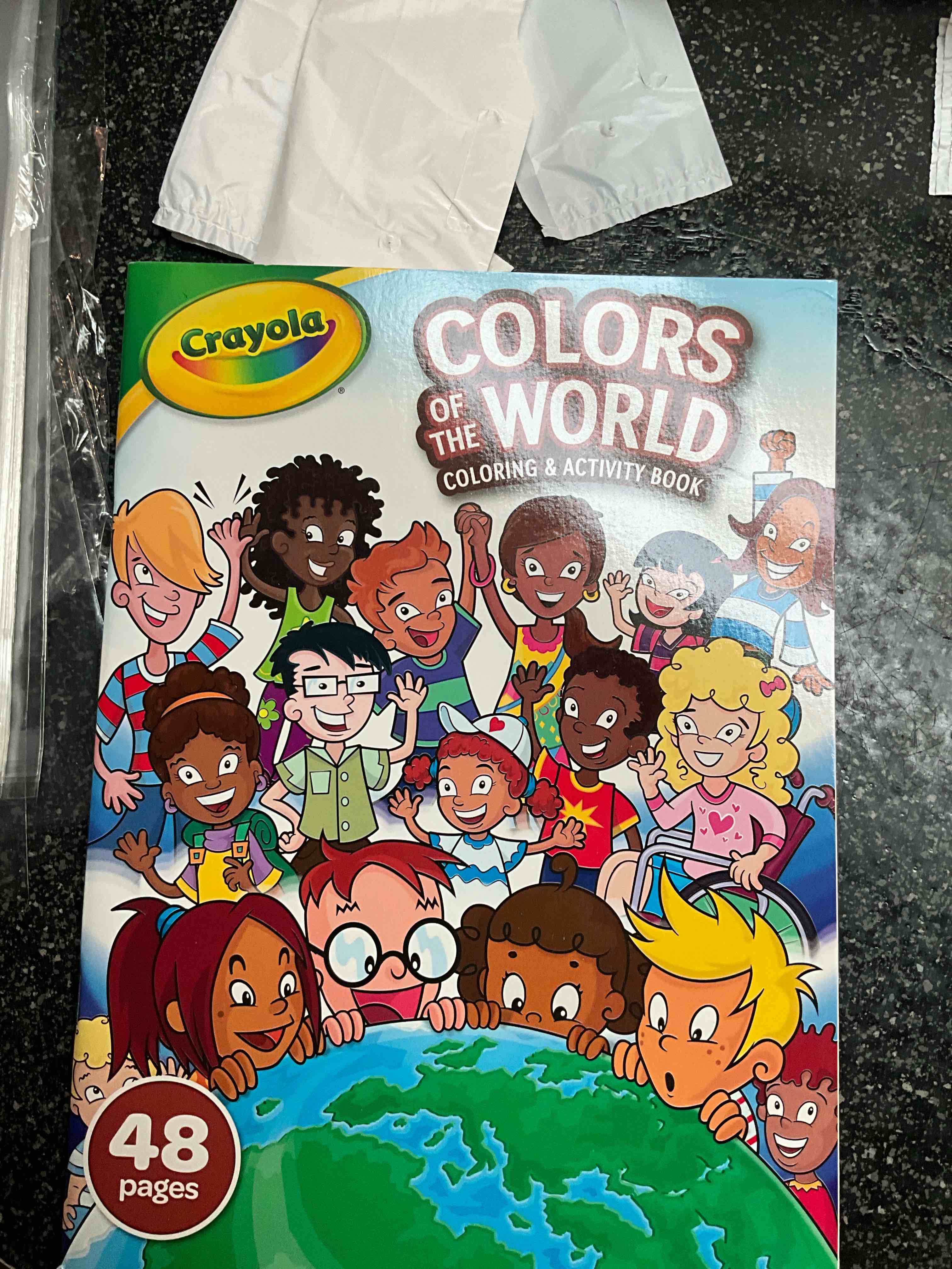 Crayola - Colors of the World - 48 pages - Coloring & Activity Book 
