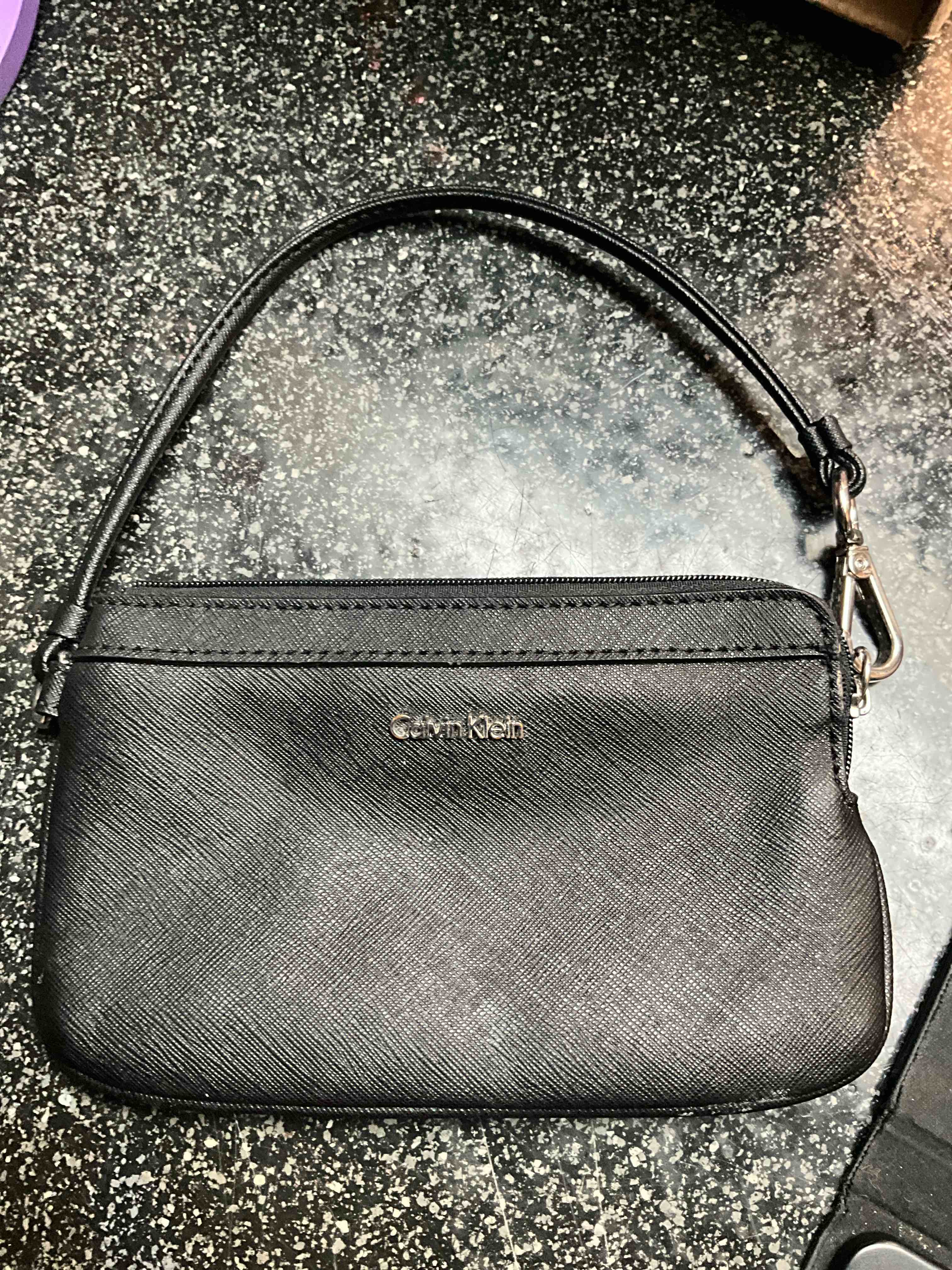 Calvin Klein - Black - Leather Purse 