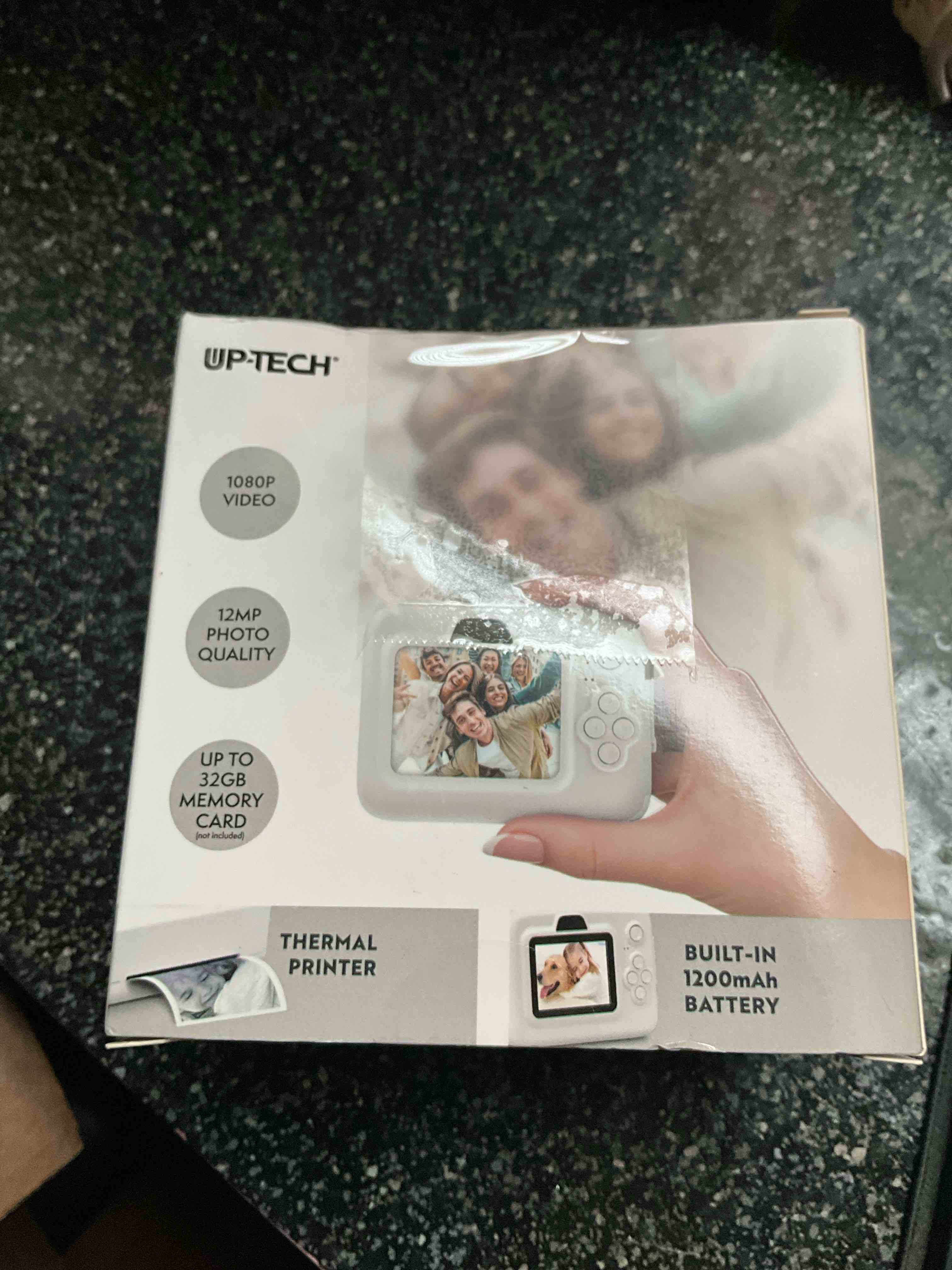 Up-Tech - - Instant Camera - Point Shoot & Print - white 
