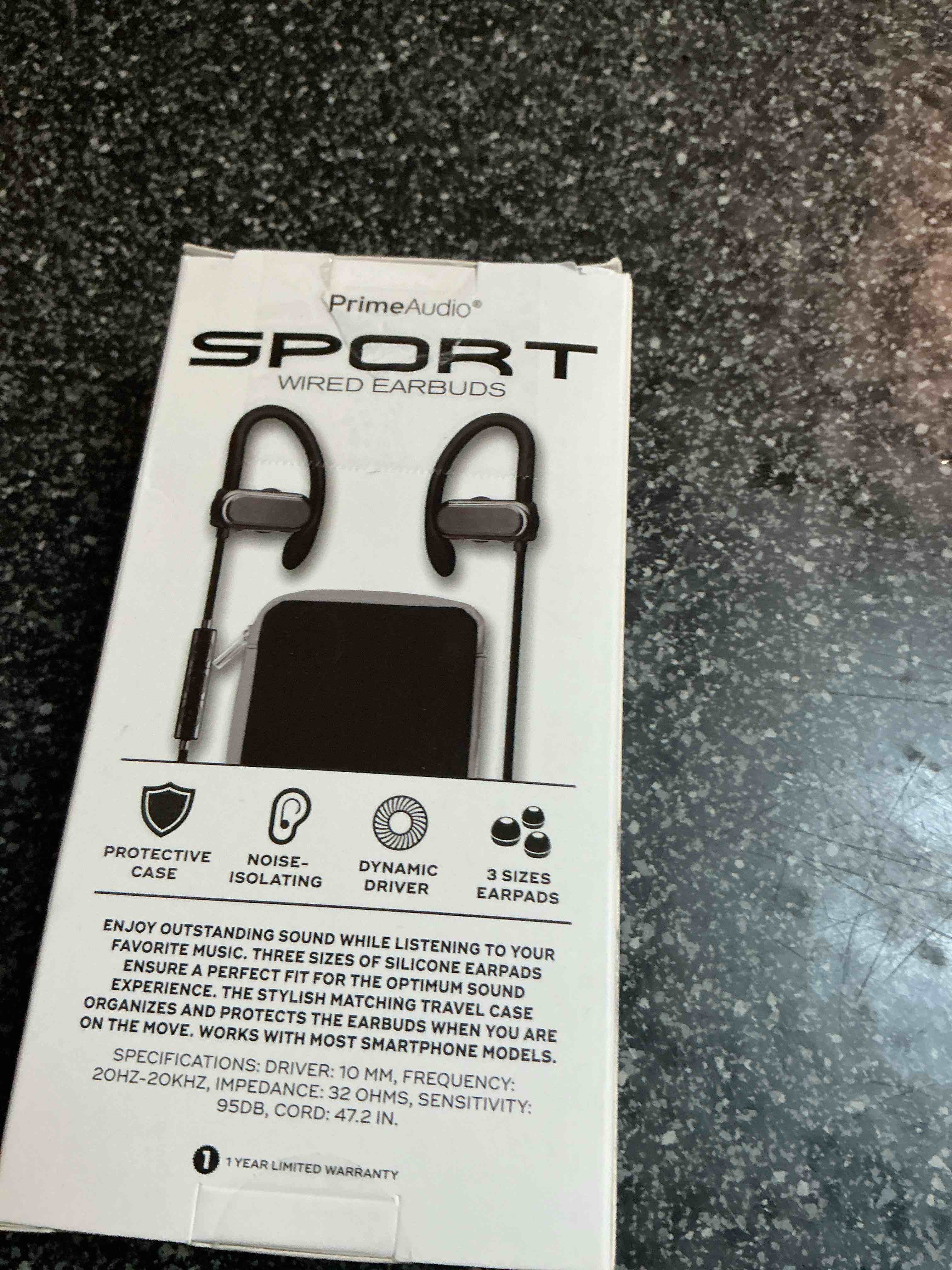 Prime Audio Sport Wireless Earbuds 
