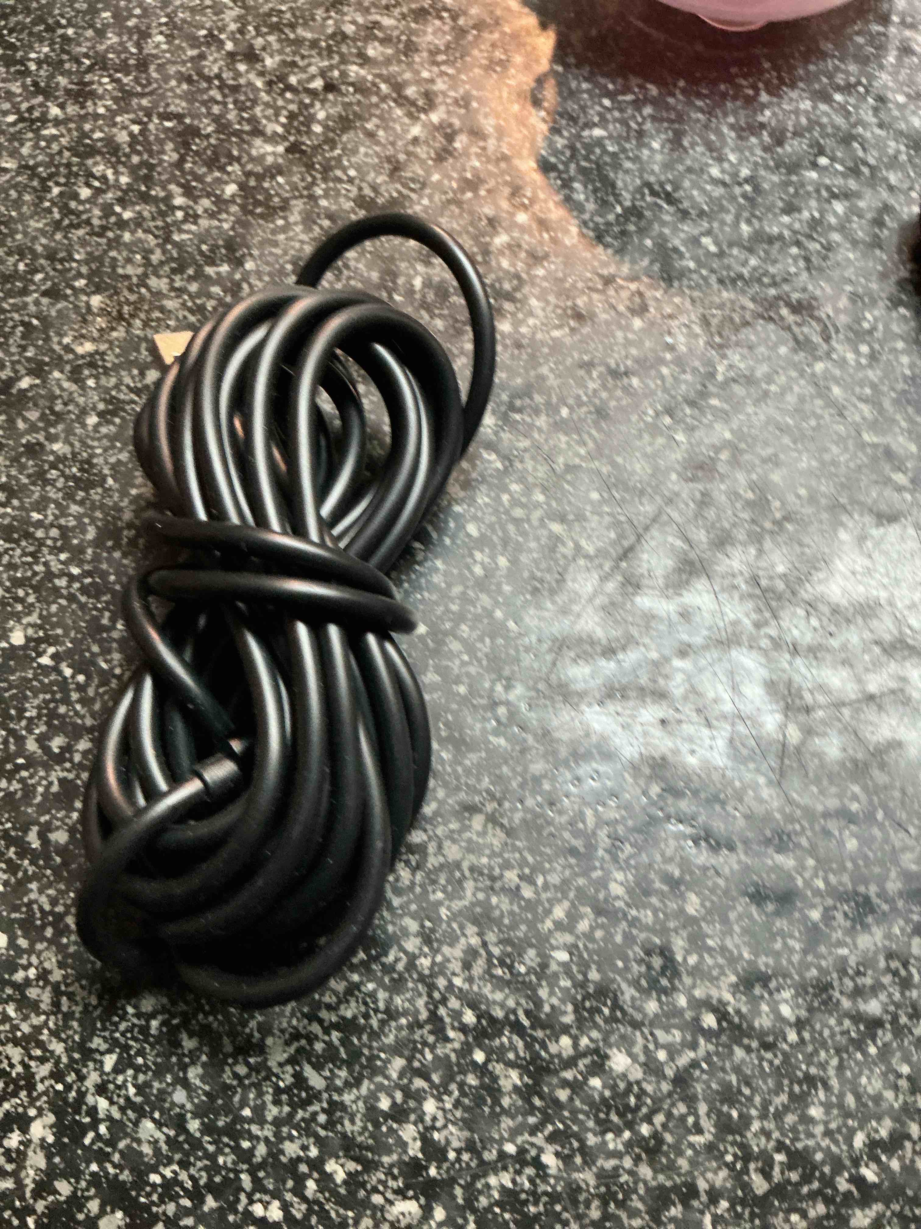 6 Ft. Black C to USB Charging Cord 
