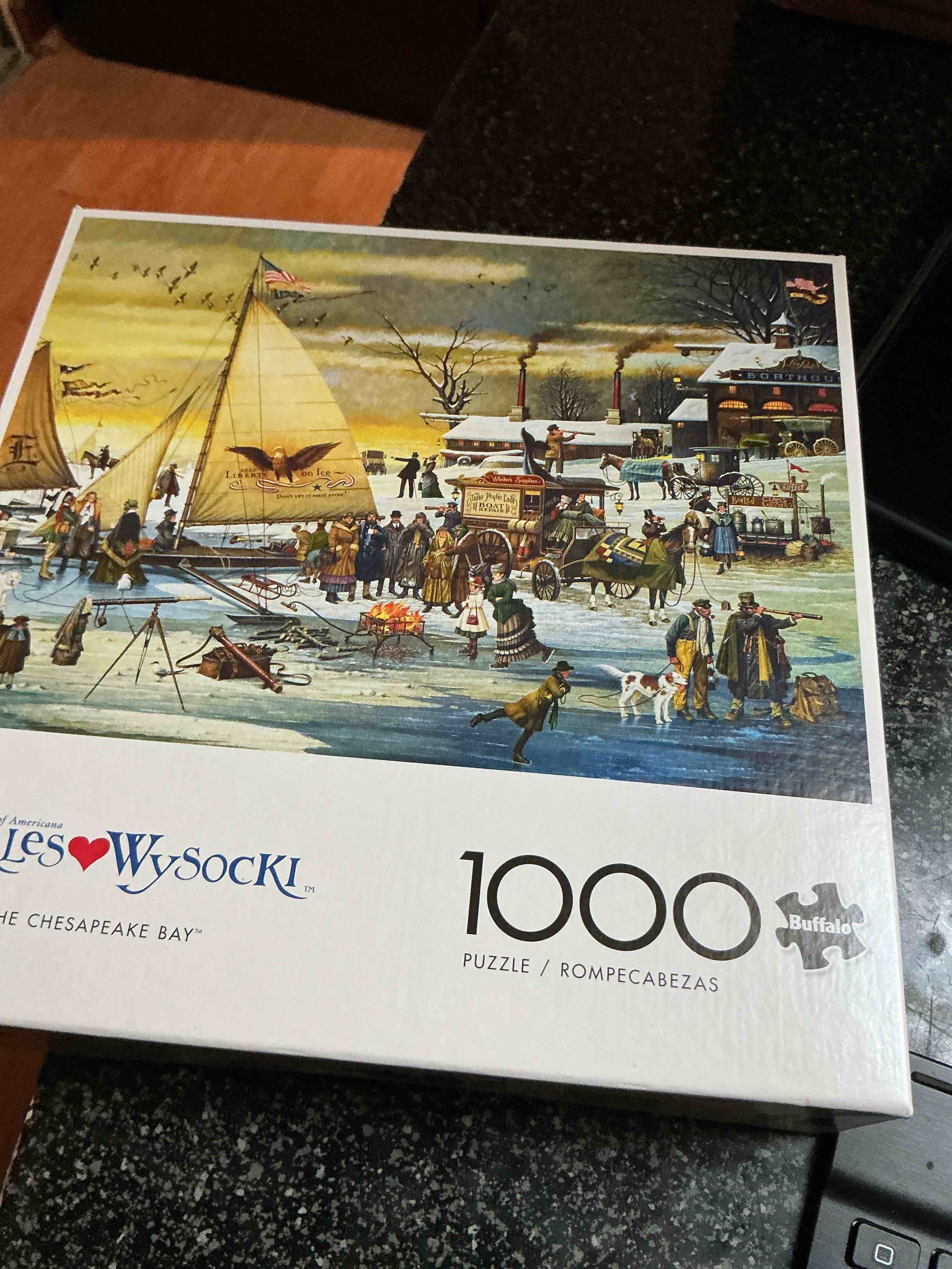 Charles Wysocki Chesapeake Bay 1000 Pieces Puzzle 
