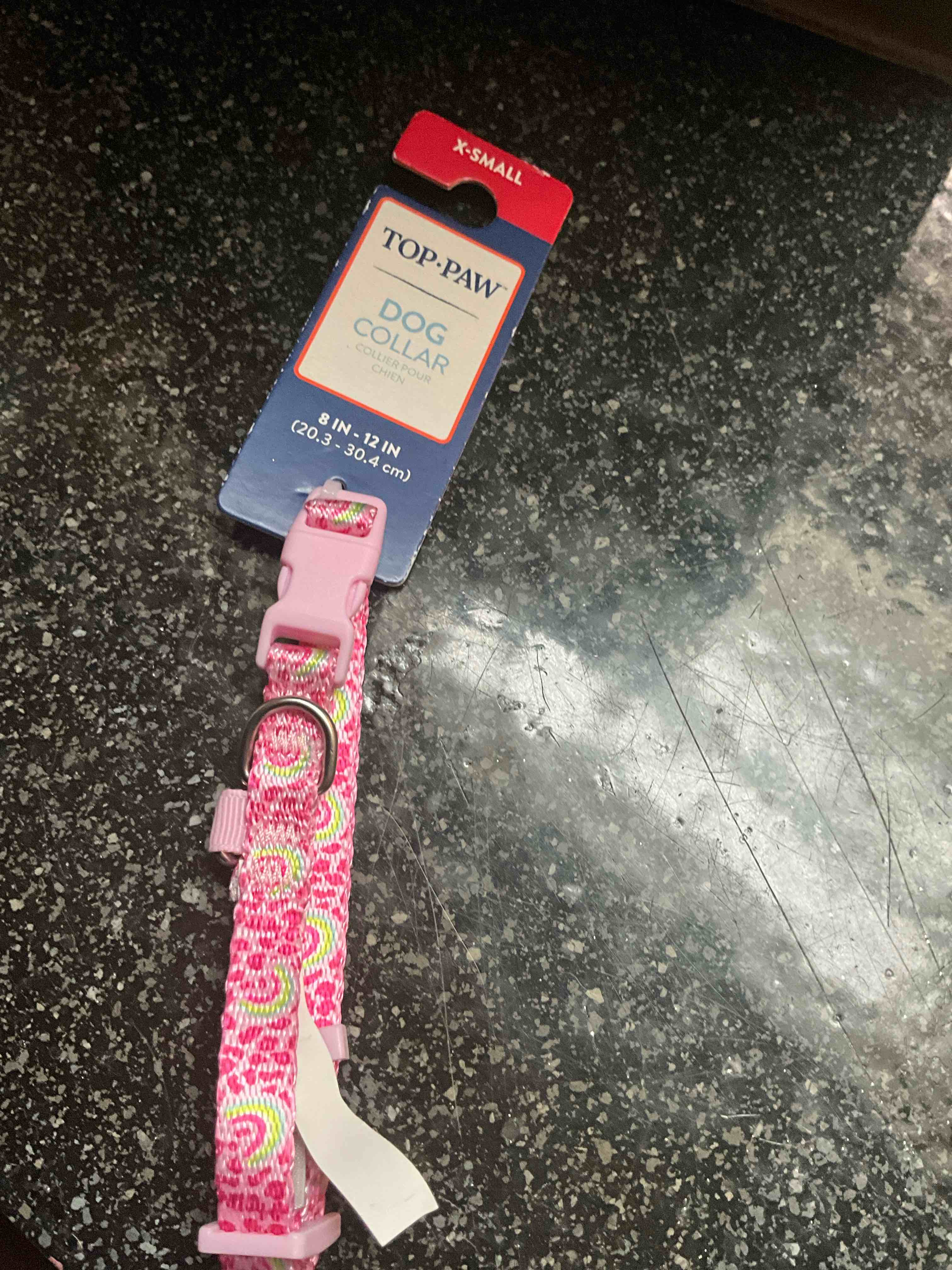 top paw - pet collar - size - xs