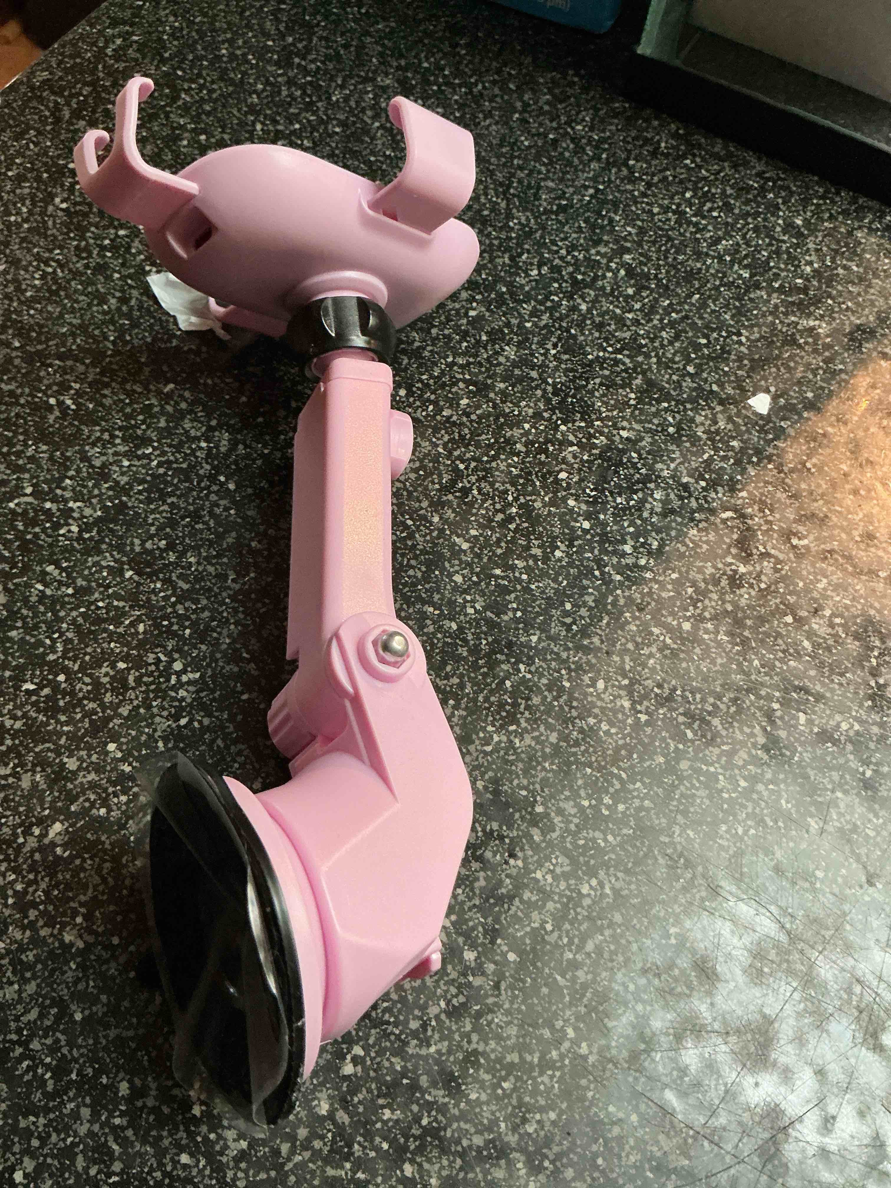 Purple Cell Phone Holder Suction Cup Anywhere