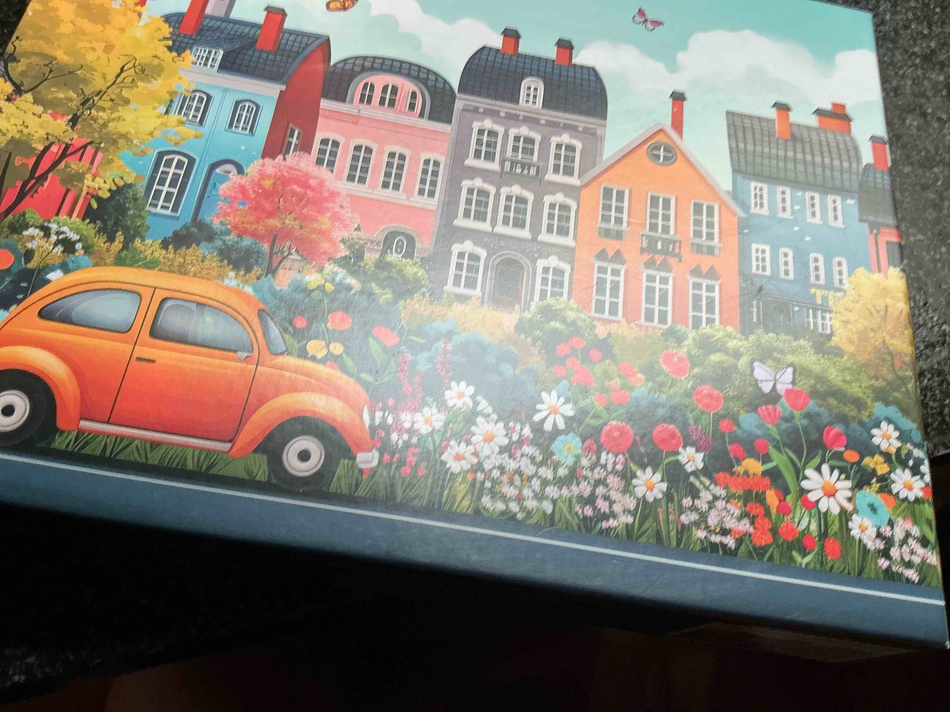 Small Town Scenery 1000 Piece Puzzle 