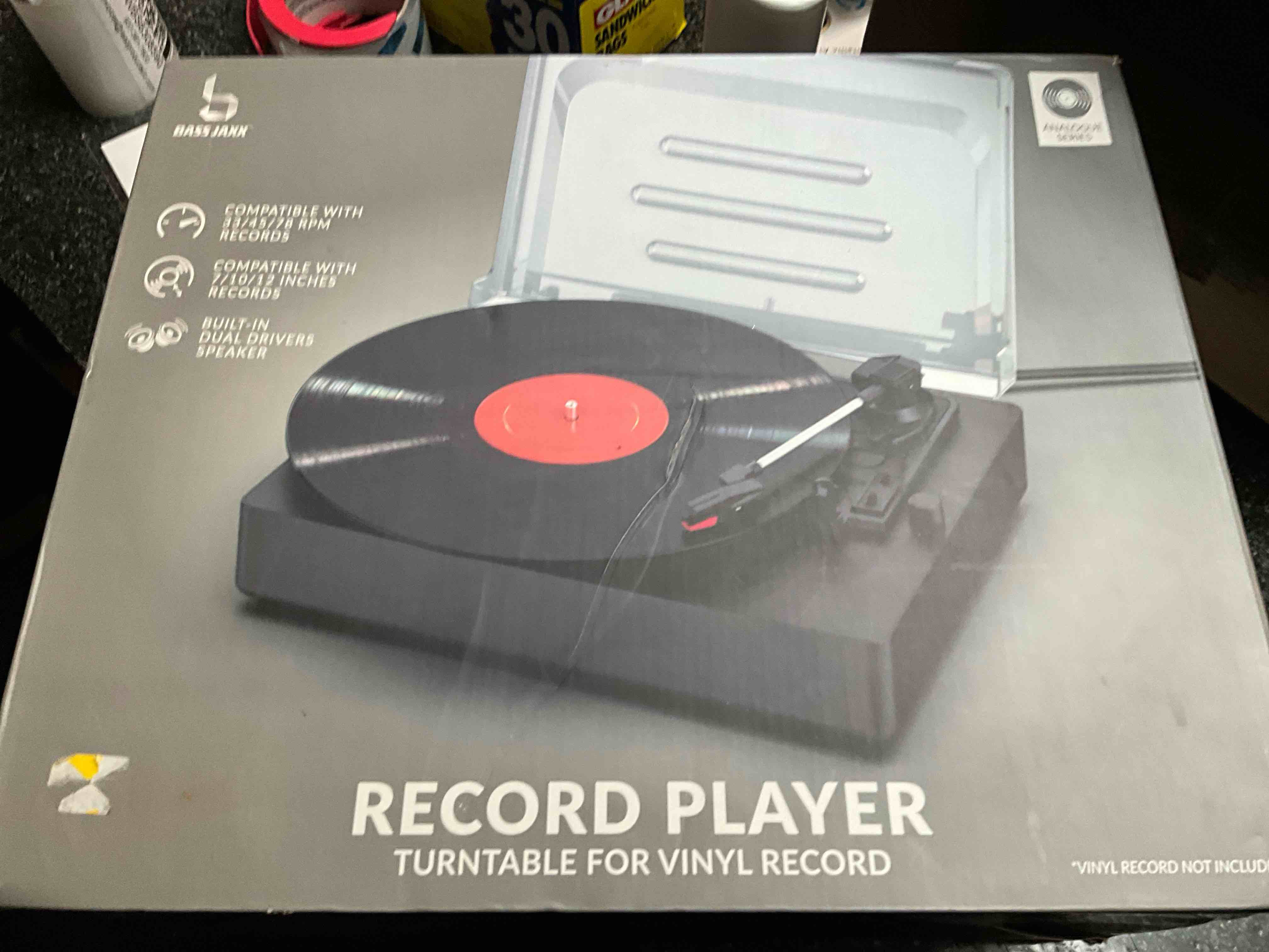 Bass Jaxx - Record Player - Turntable for Vinyl Records 