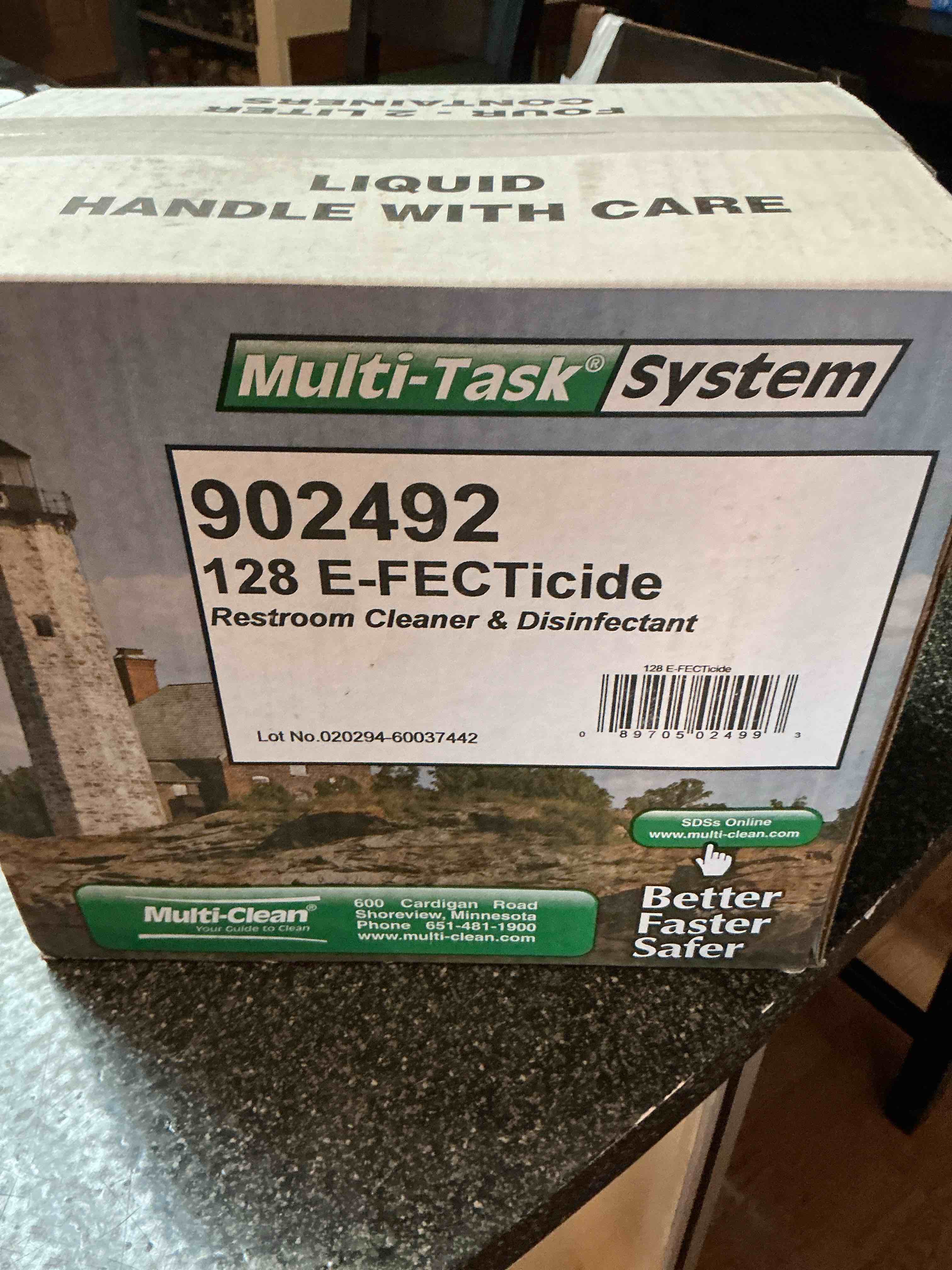 Multi-Task System 128 E- Fecticide 4  2 Liter Containers 