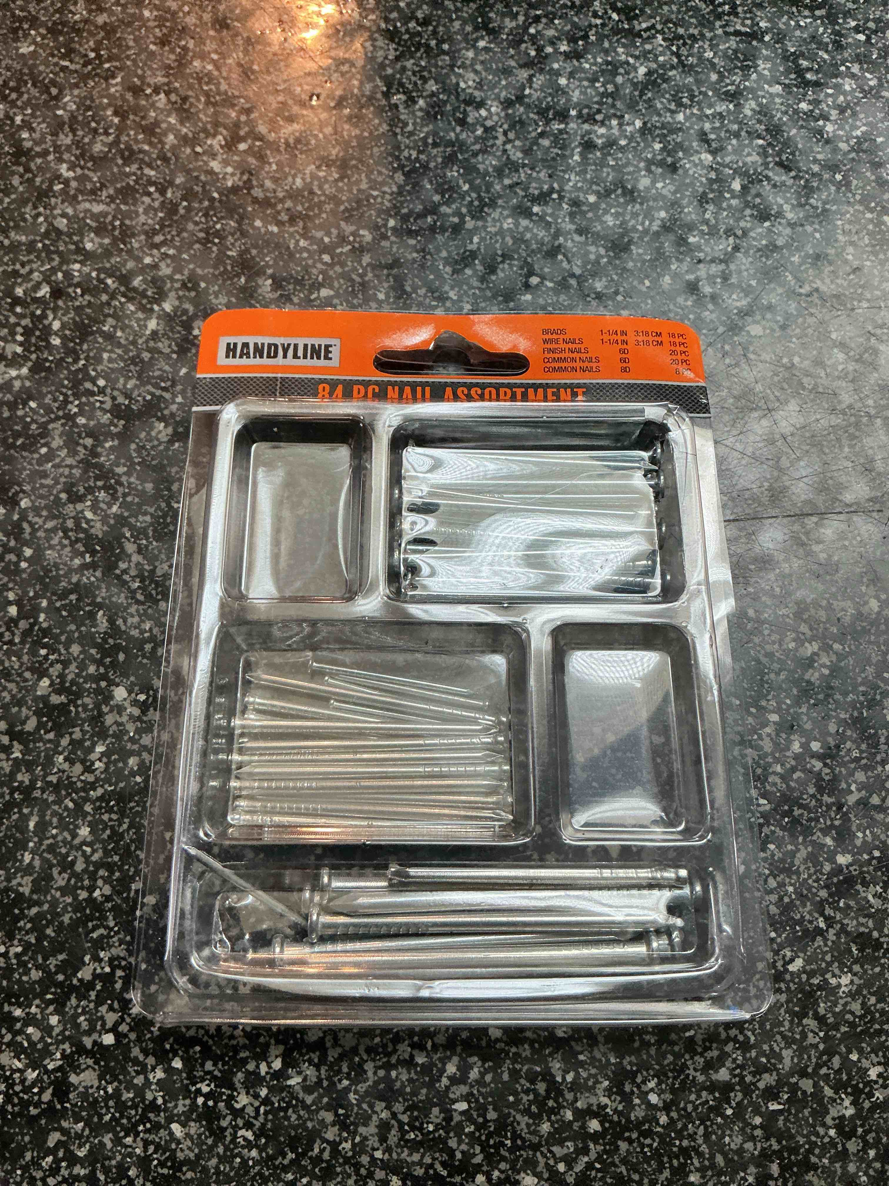 Handyline 84 Pc. Nail Assortment 