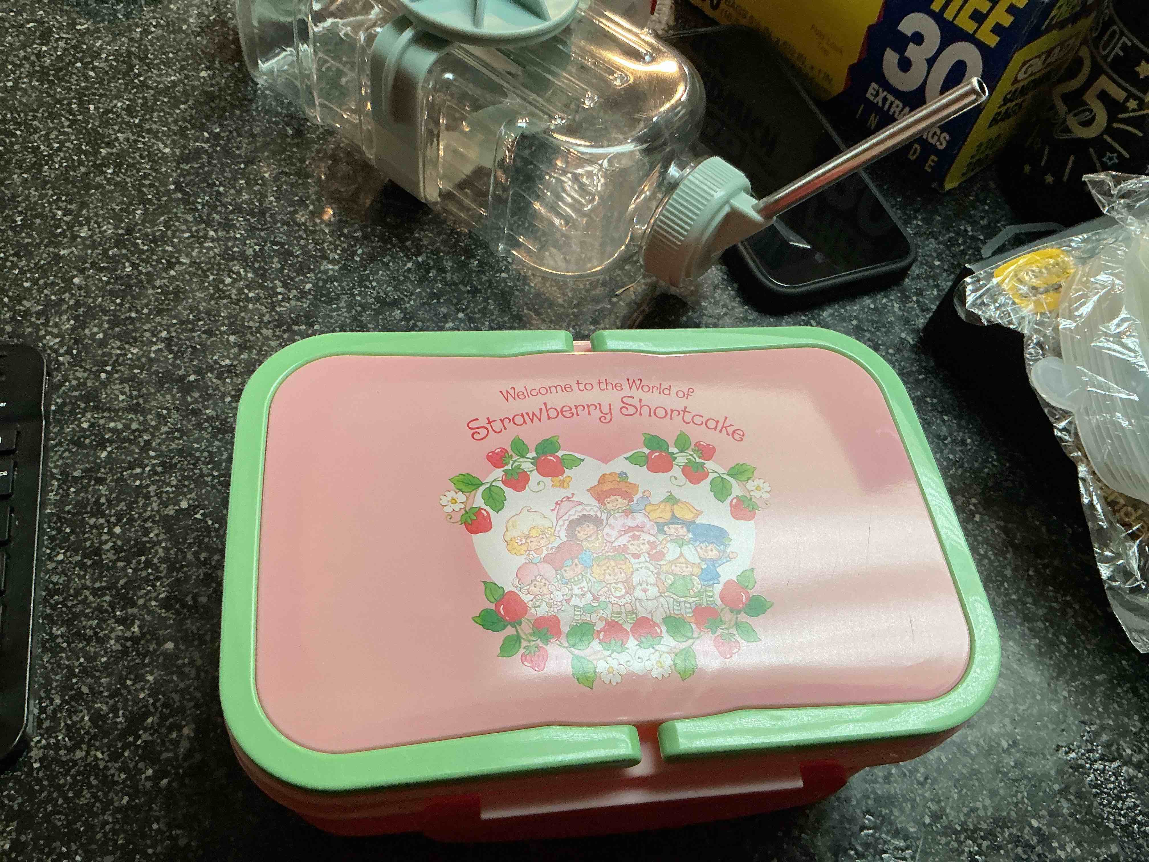 Strawberry Shortcake Pink Lunchbox 