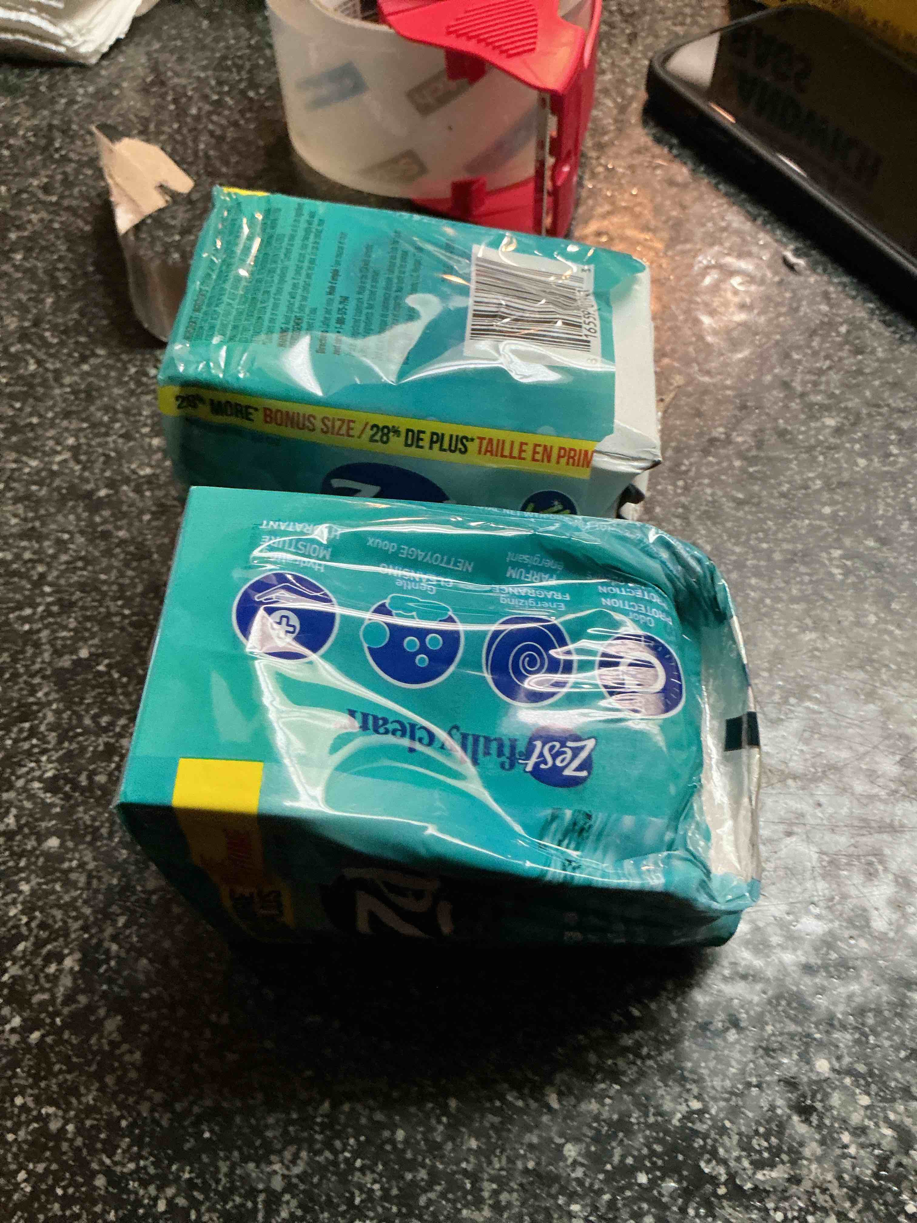 Zest Bar Soap  4 Bars 