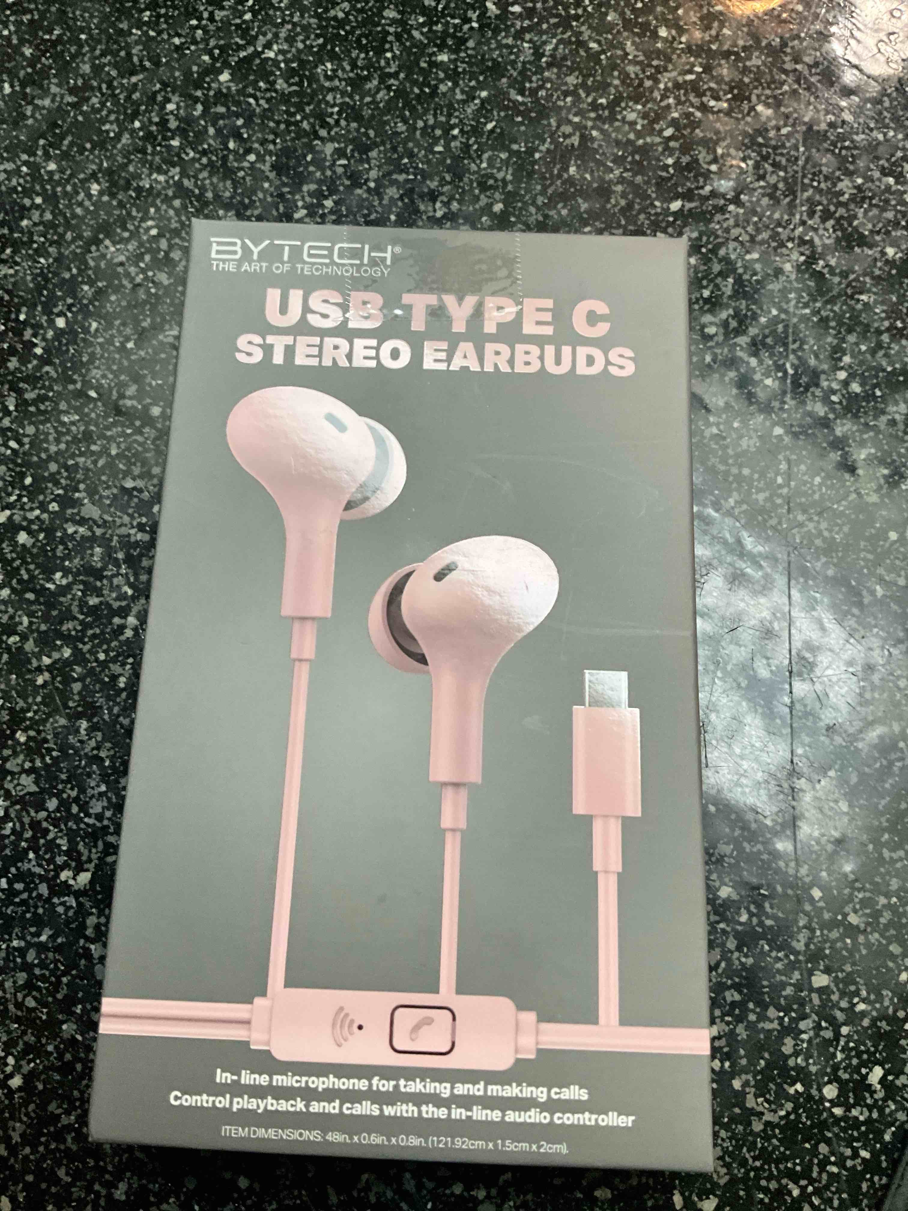 BYTECH - USB Type C Stereo Earbuds 