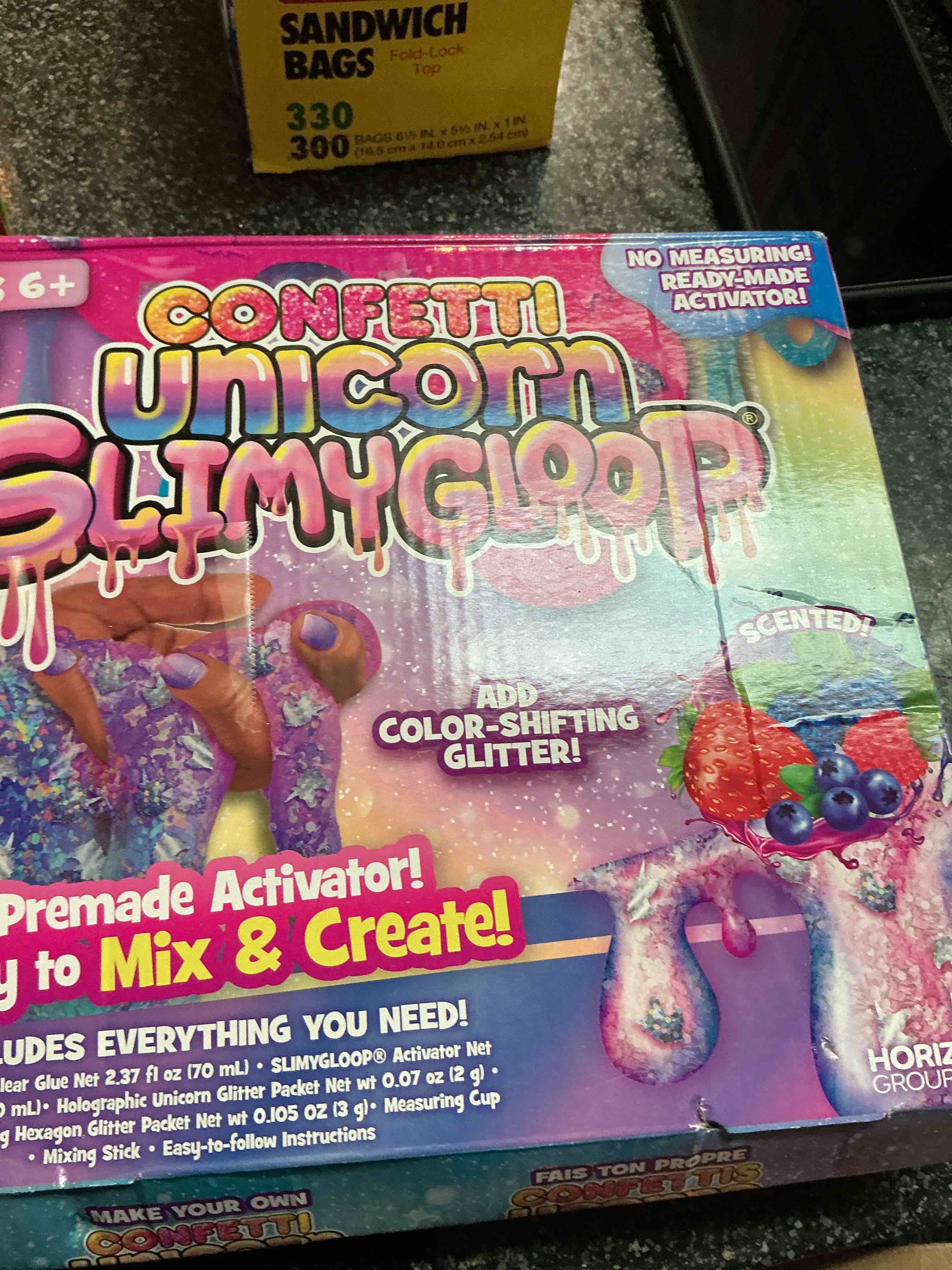 Confetti Unicorn Slimgloop 