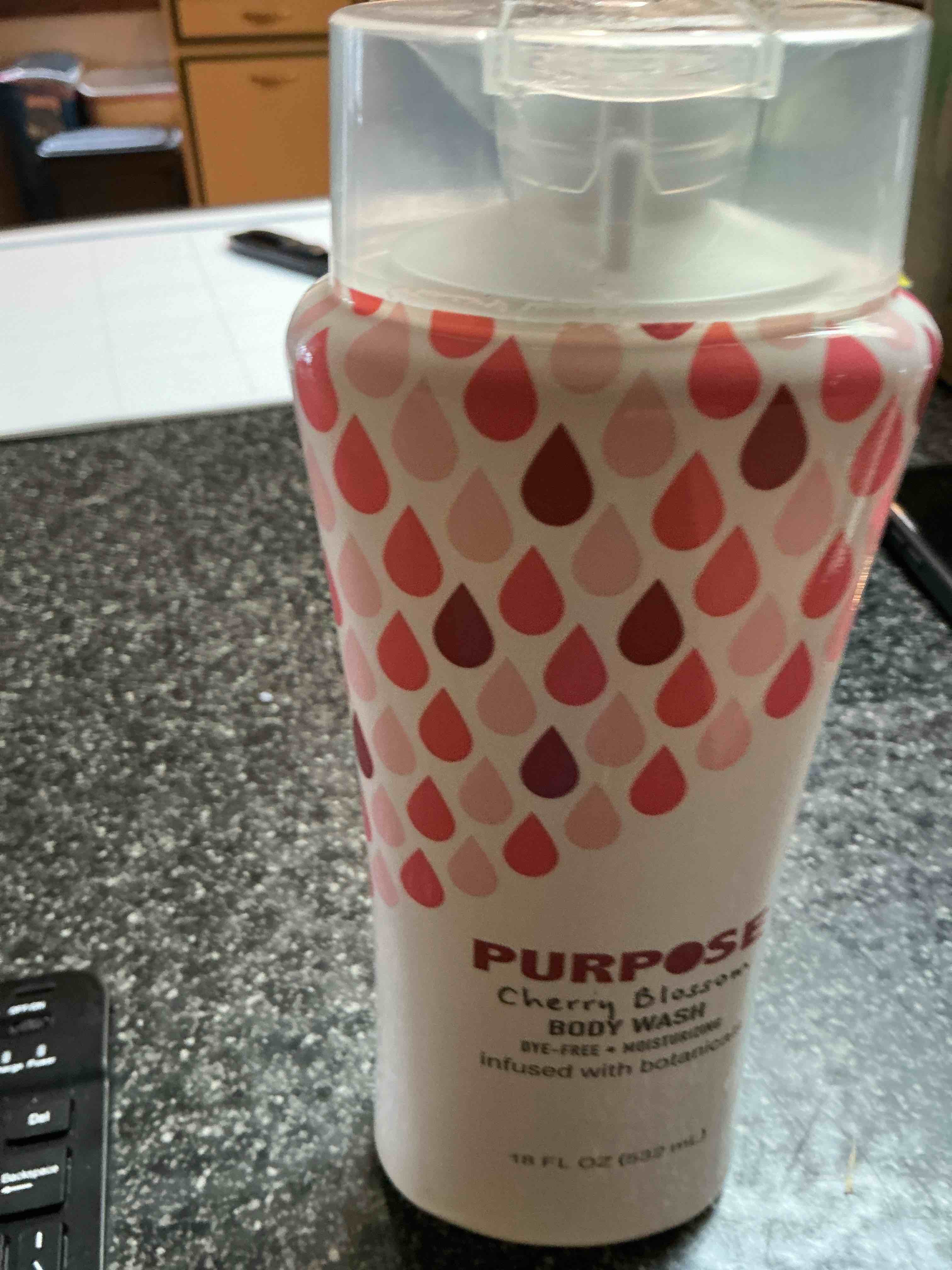 Purpose Cherry Blossom Body Wash  18 Fl. Oz. 